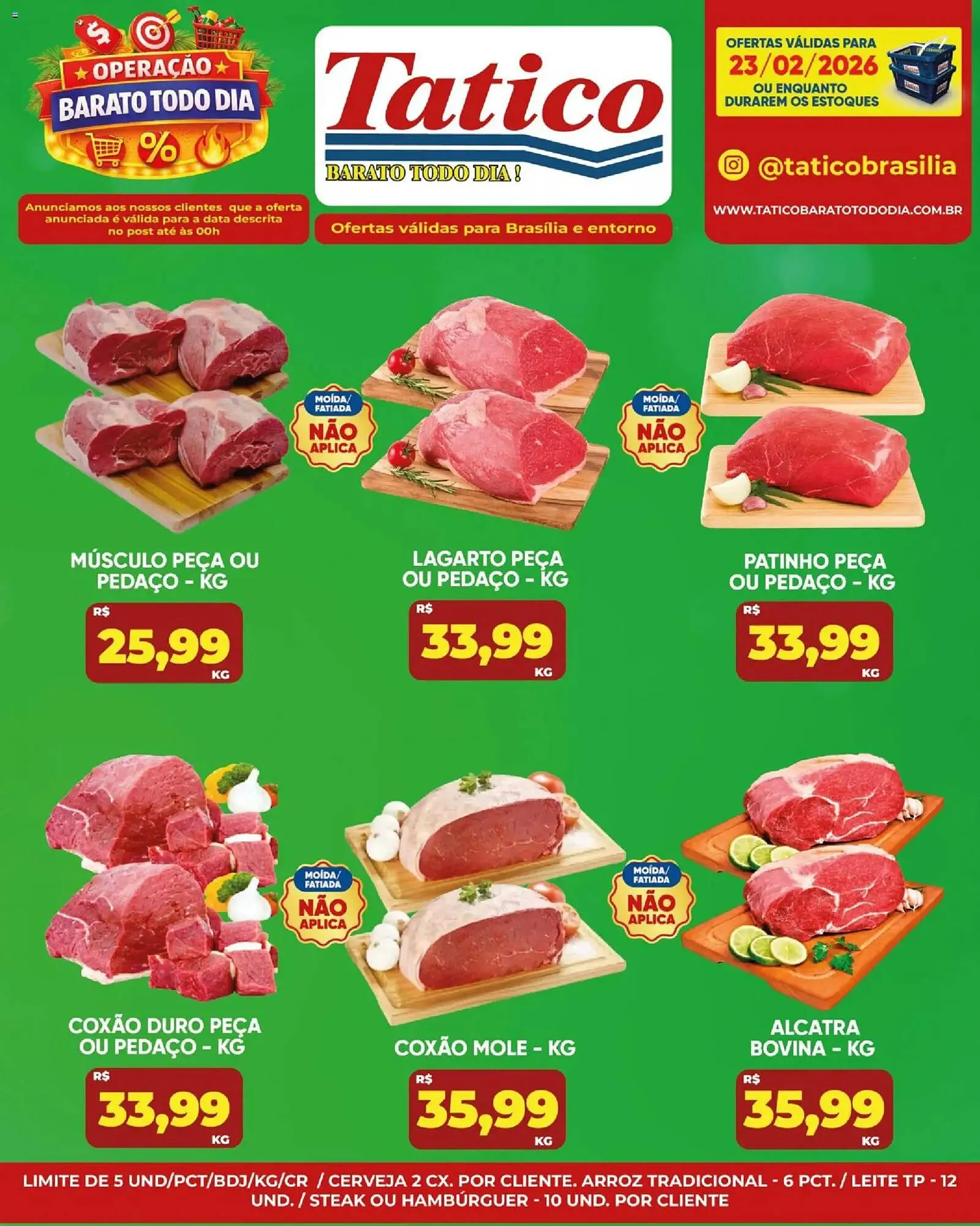 Encarte de Tabloide Tatico 23 de fevereiro até 23 de fevereiro 2026 - Pagina 12