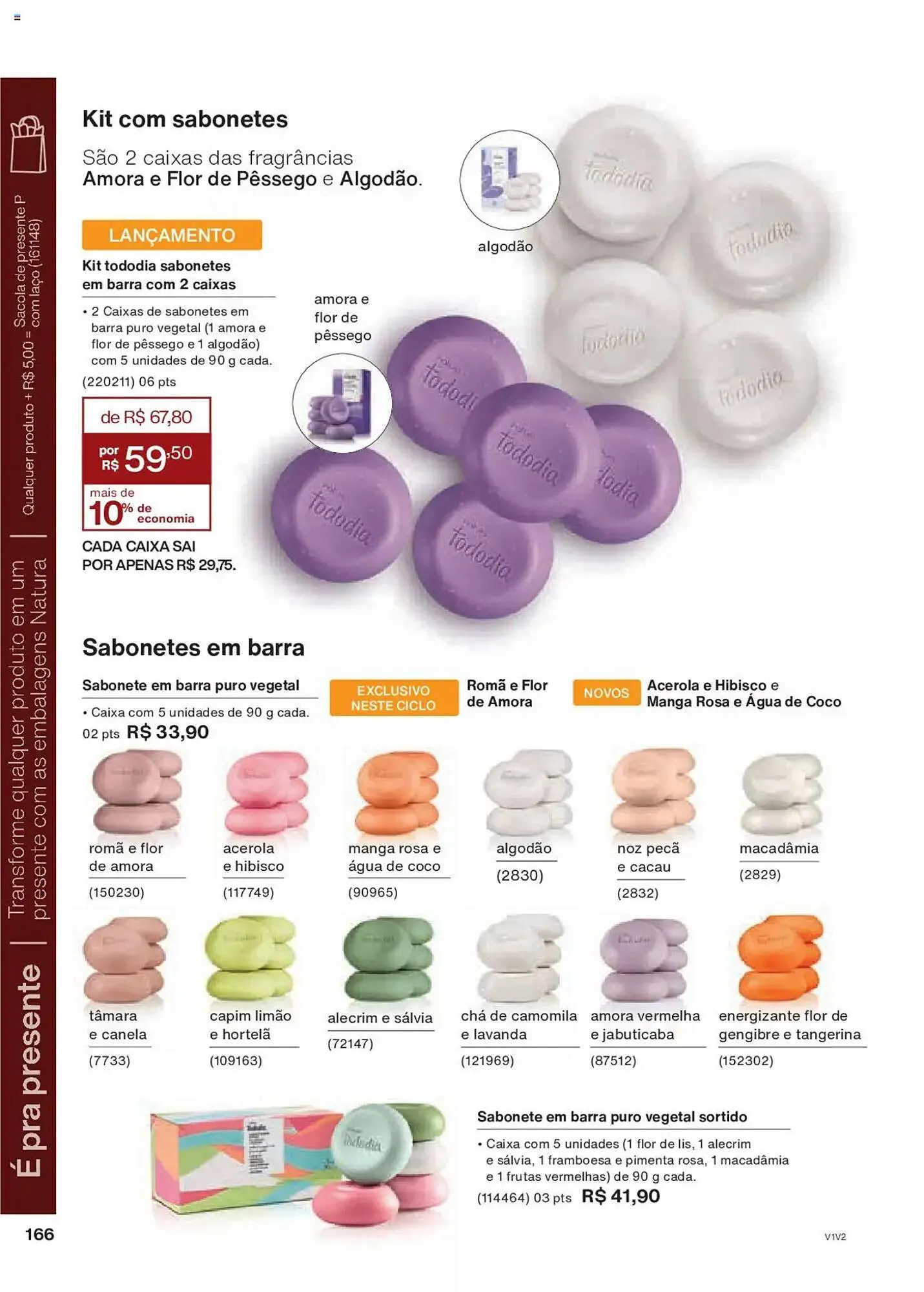 Encarte de Catálogo Natura 14 de outubro até 4 de novembro 2025 - Pagina 166
