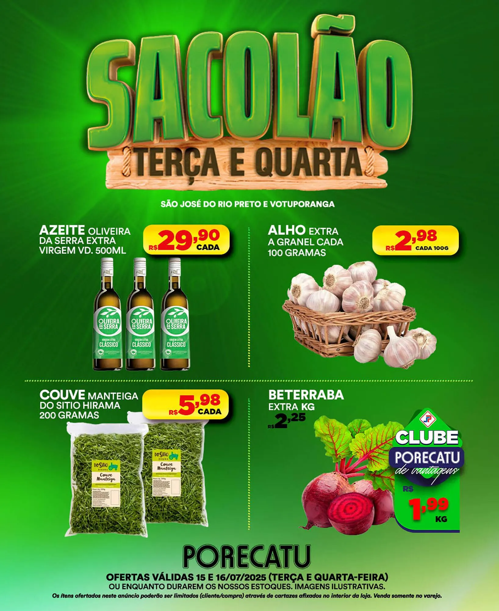 Encarte de Catálogo Supermercado Porecatu 15 de julho até 16 de julho 2025 - Pagina 3