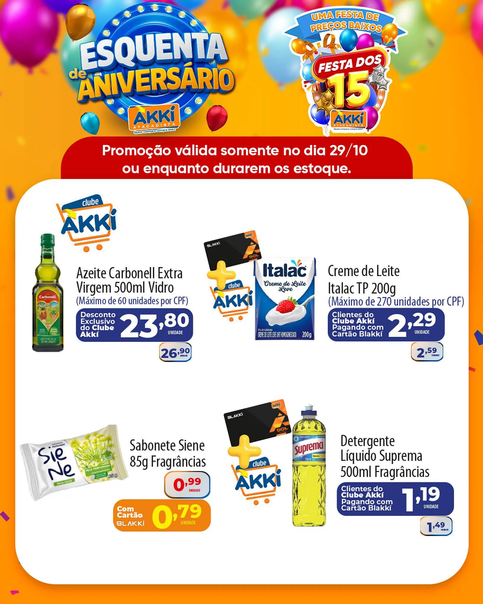 Encarte de Folheto Akki Atacadista 29 de outubro até 29 de outubro 2025 - Pagina 2