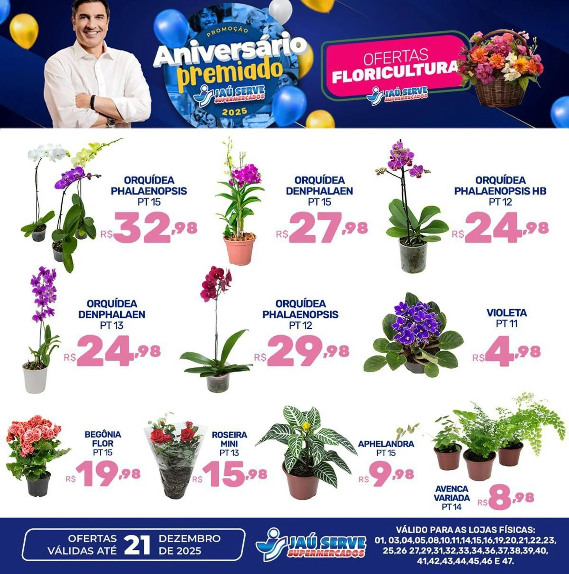Encarte de Catálogo Supermercados Jau Serve 19 de dezembro até 21 de dezembro 2025 - Pagina 1