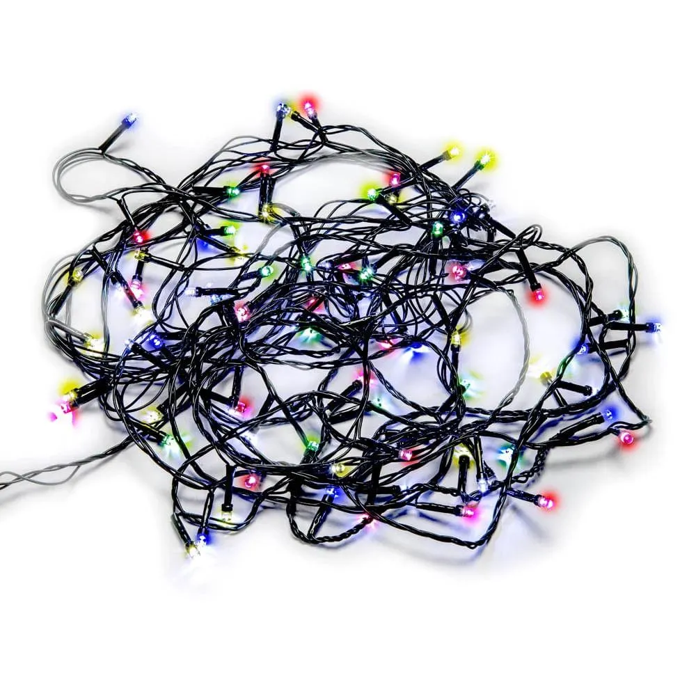 Pisca de Árvore 140Led Fio Verde 220V 1,8m Colorido