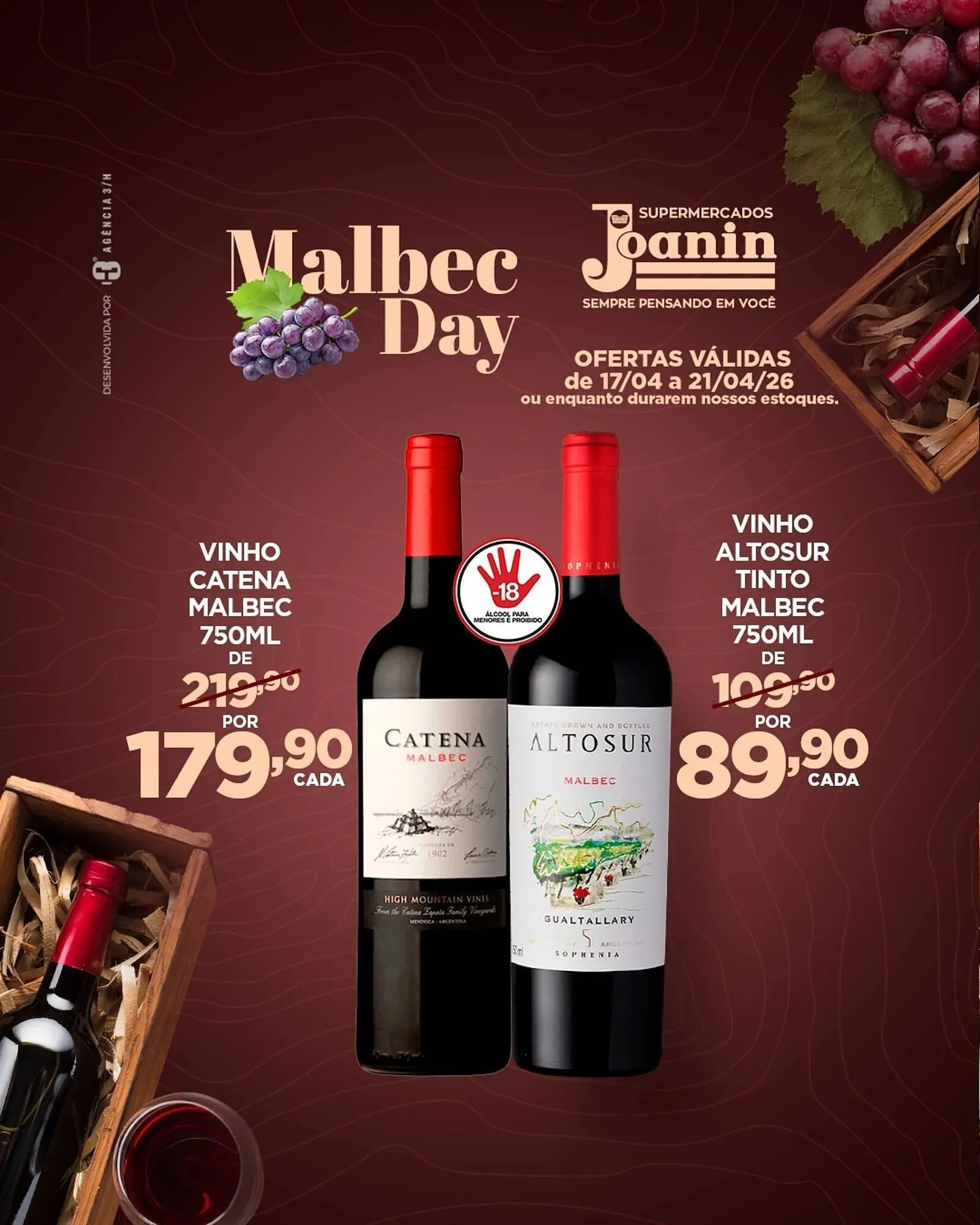 Encarte de Catálogo Supermercados Joanin 17 de abril até 21 de abril 2026 - Pagina 4