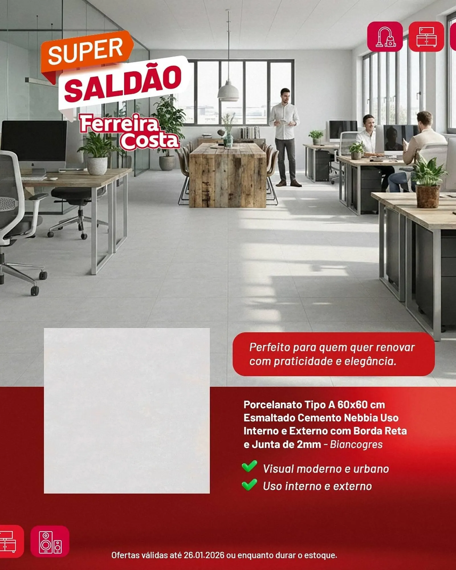 Encarte de Encarte Ferreira Costa 6 de janeiro até 26 de janeiro 2026 - Pagina 1