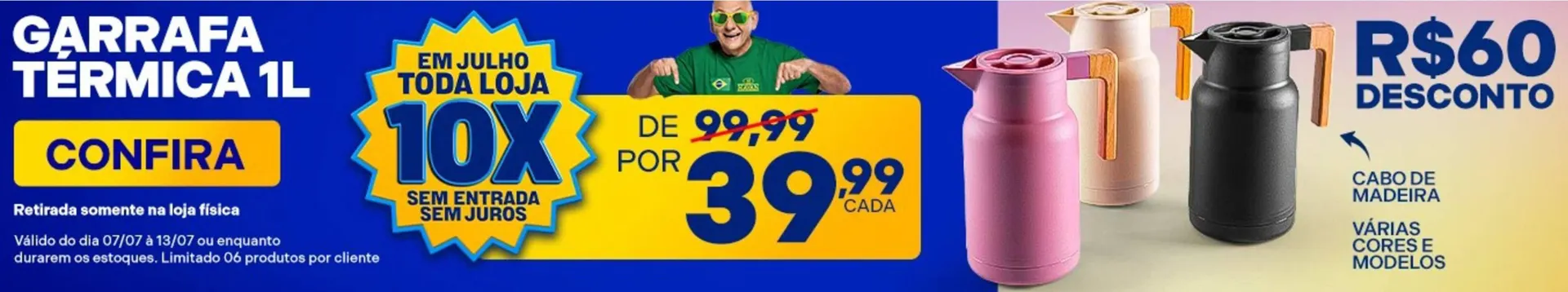 Encarte de Catálogo Lojas Havan 8 de julho até 13 de julho 2025 - Pagina 1