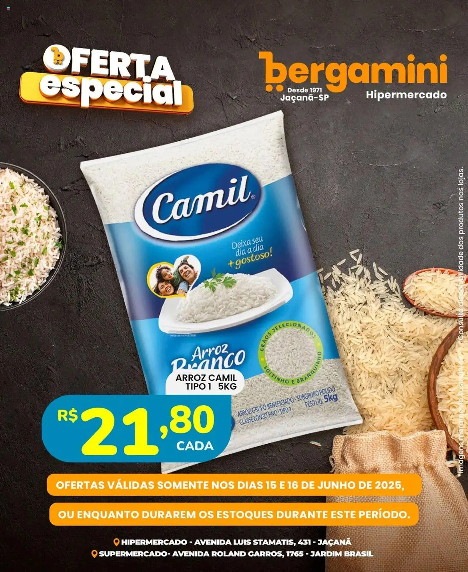 Encarte de Catálogo Supermercado Bergamini 15 de junho até 17 de junho 2025 - Pagina 2