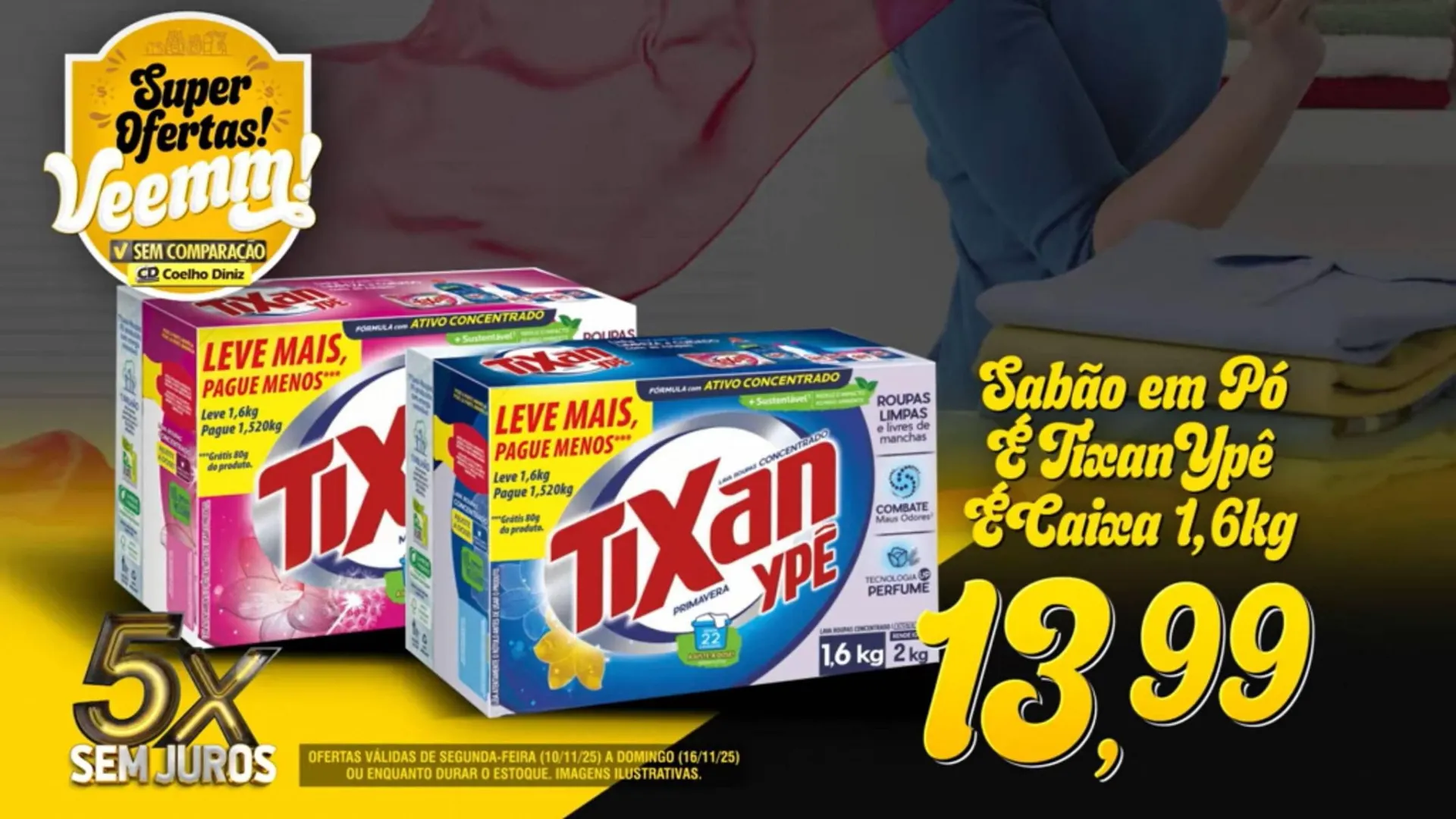 Encarte de Folheto Coelho Diniz 10 de novembro até 16 de novembro 2025 - Pagina 1