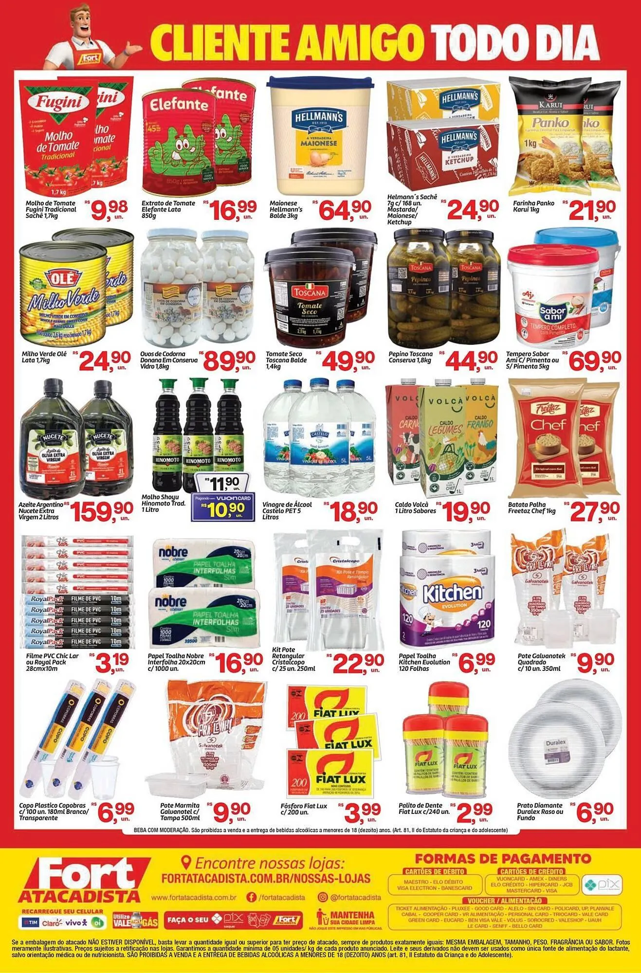 Encarte de Tabloide Fort Atacadista 16 de março até 22 de março 2026 - Pagina 2