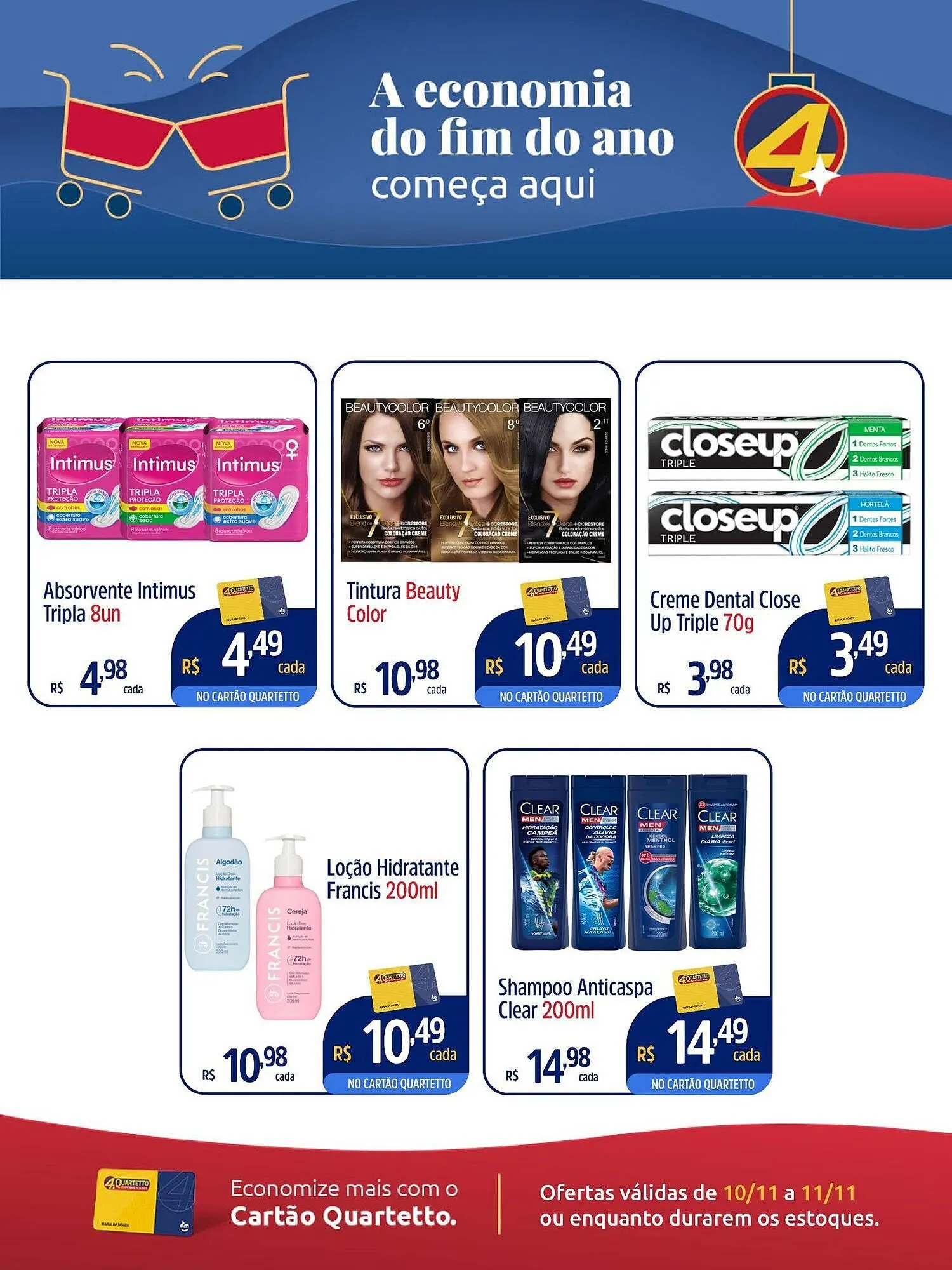 Encarte de Catálogo Quartetto Supermercados 10 de novembro até 11 de novembro 2025 - Pagina 5