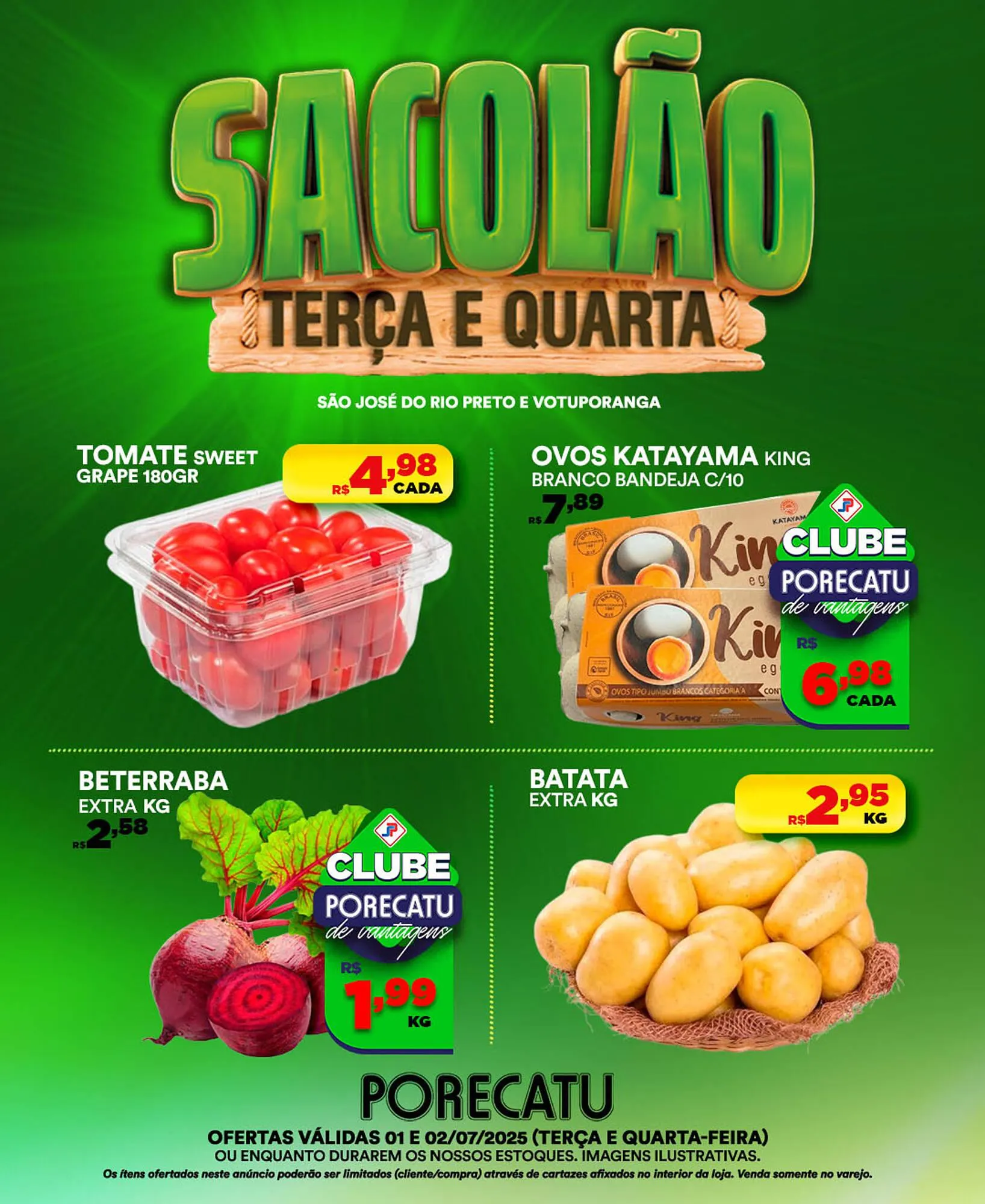 Encarte de Catálogo Supermercado Porecatu 1 de julho até 2 de julho 2025 - Pagina 5