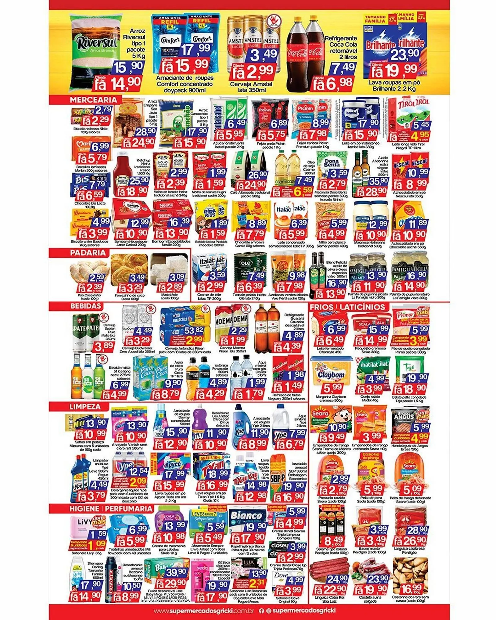 Encarte de Catálogo Supermercados Gricki 15 de abril até 15 de abril 2026 - Pagina 2