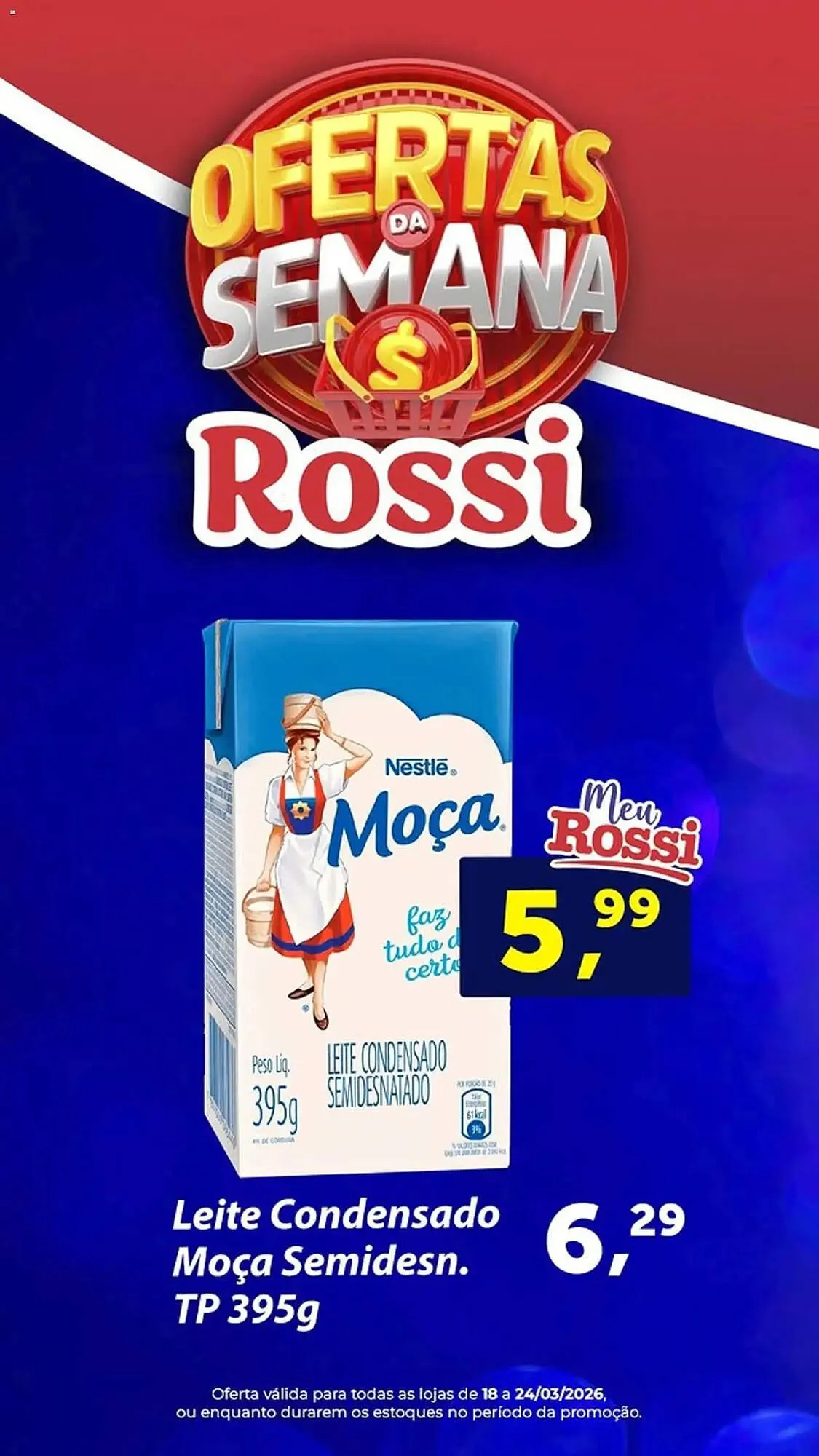 Encarte de Folheto Rossi Supermercado 18 de março até 24 de março 2026 - Pagina 3