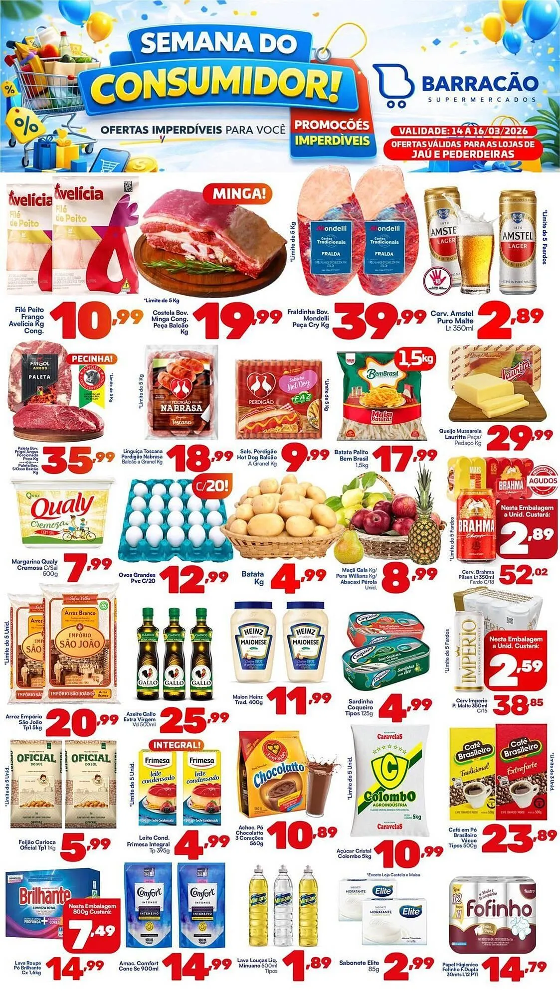 Encarte de Catálogo Barracão Supermercado 14 de março até 16 de março 2026 - Pagina 4