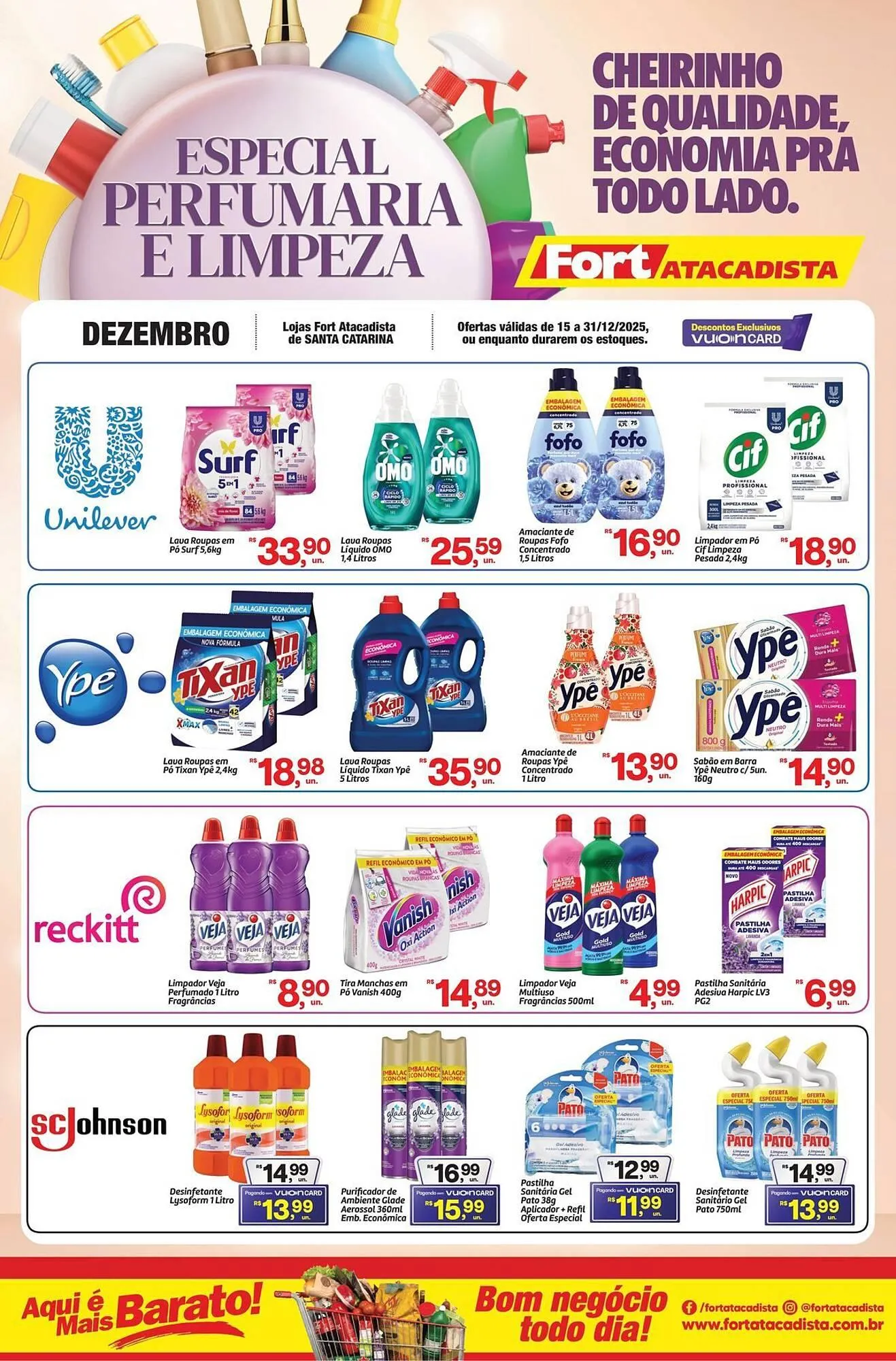 Encarte de Tabloide Fort Atacadista 15 de dezembro até 31 de dezembro 2025 - Pagina 1