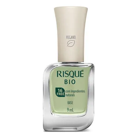 Esmalte Base para Unhas Risque Bio Couve Kale 9ml