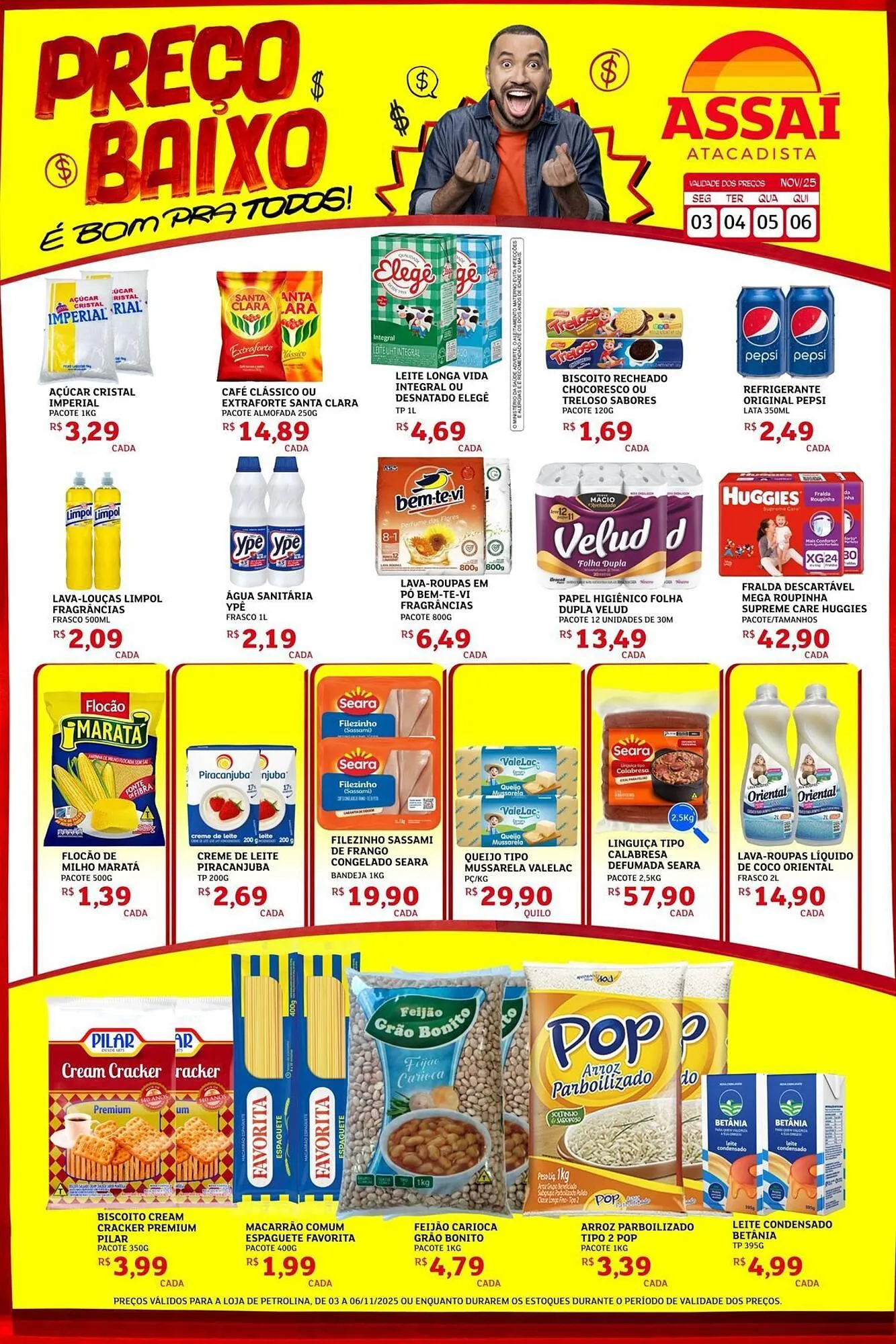 Encarte de Encarte Assaí Atacadista 5 de novembro até 6 de novembro 2025 - Pagina 1