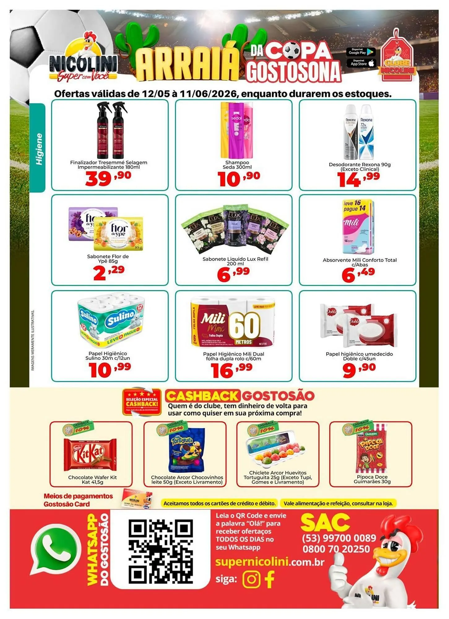 Encarte de Catálogo Super Nicolini 12 de maio até 11 de junho 2026 - Pagina 12