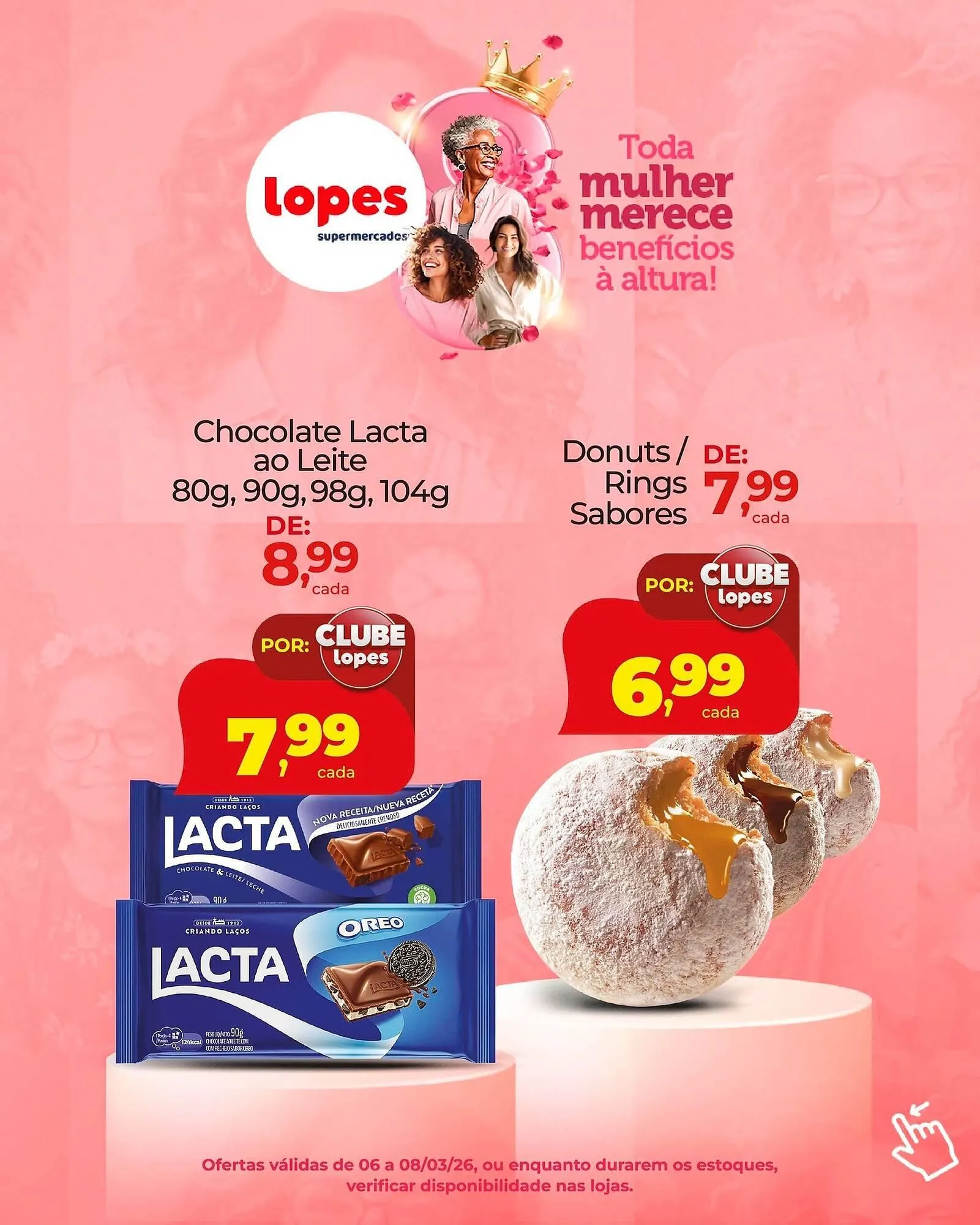 Encarte de Folheto Lopes Supermercados 7 de março até 8 de março 2026 - Pagina 2