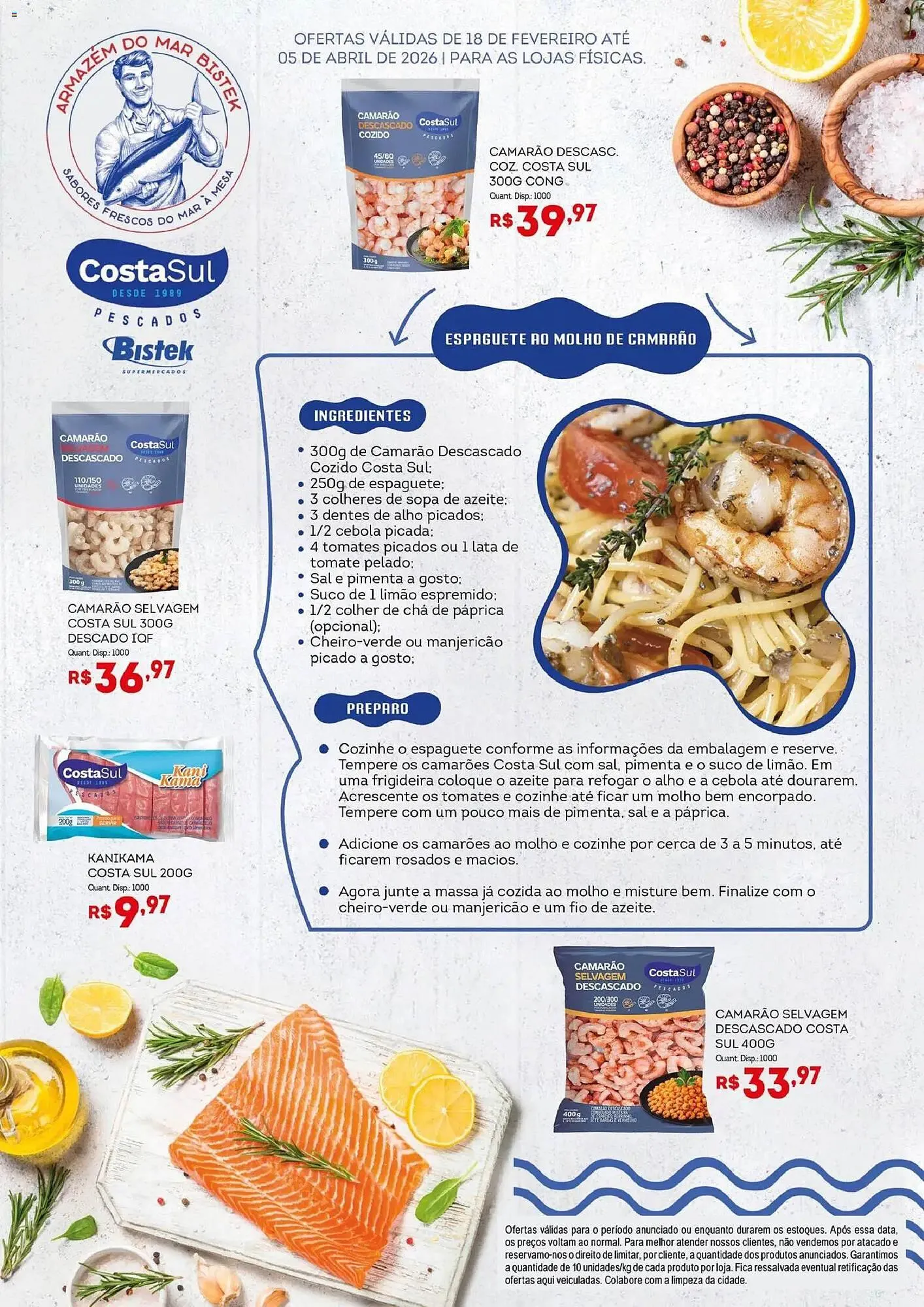 Encarte de Encarte Bistek Supermercados 18 de fevereiro até 6 de abril 2026 - Pagina 2