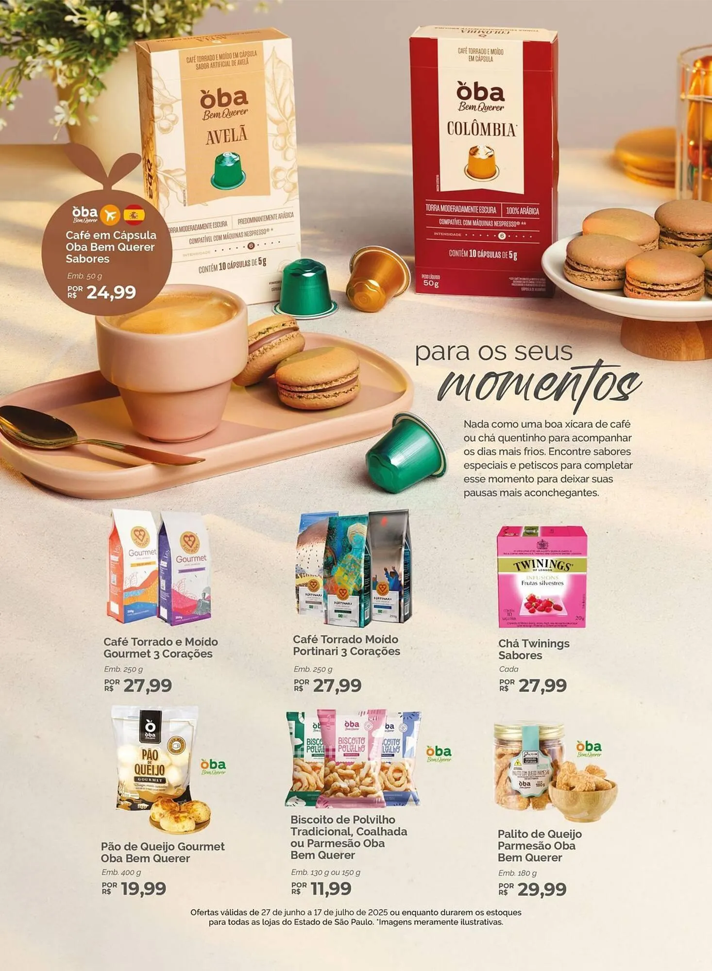 Encarte de Catálogo Oba Hortifruti 27 de junho até 17 de julho 2025 - Pagina 5