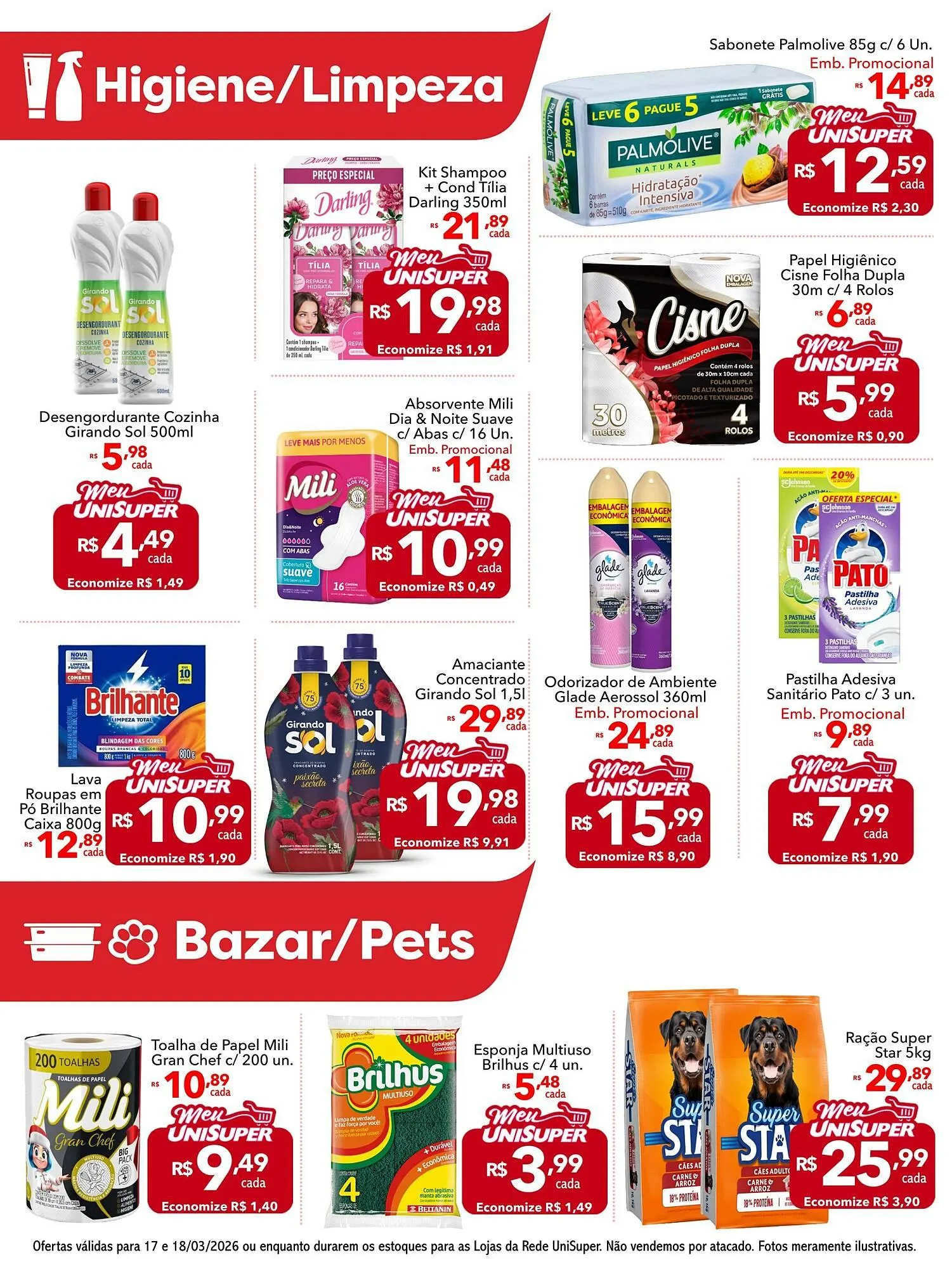 Encarte de Encarte UniSuper 17 de março até 18 de março 2026 - Pagina 6