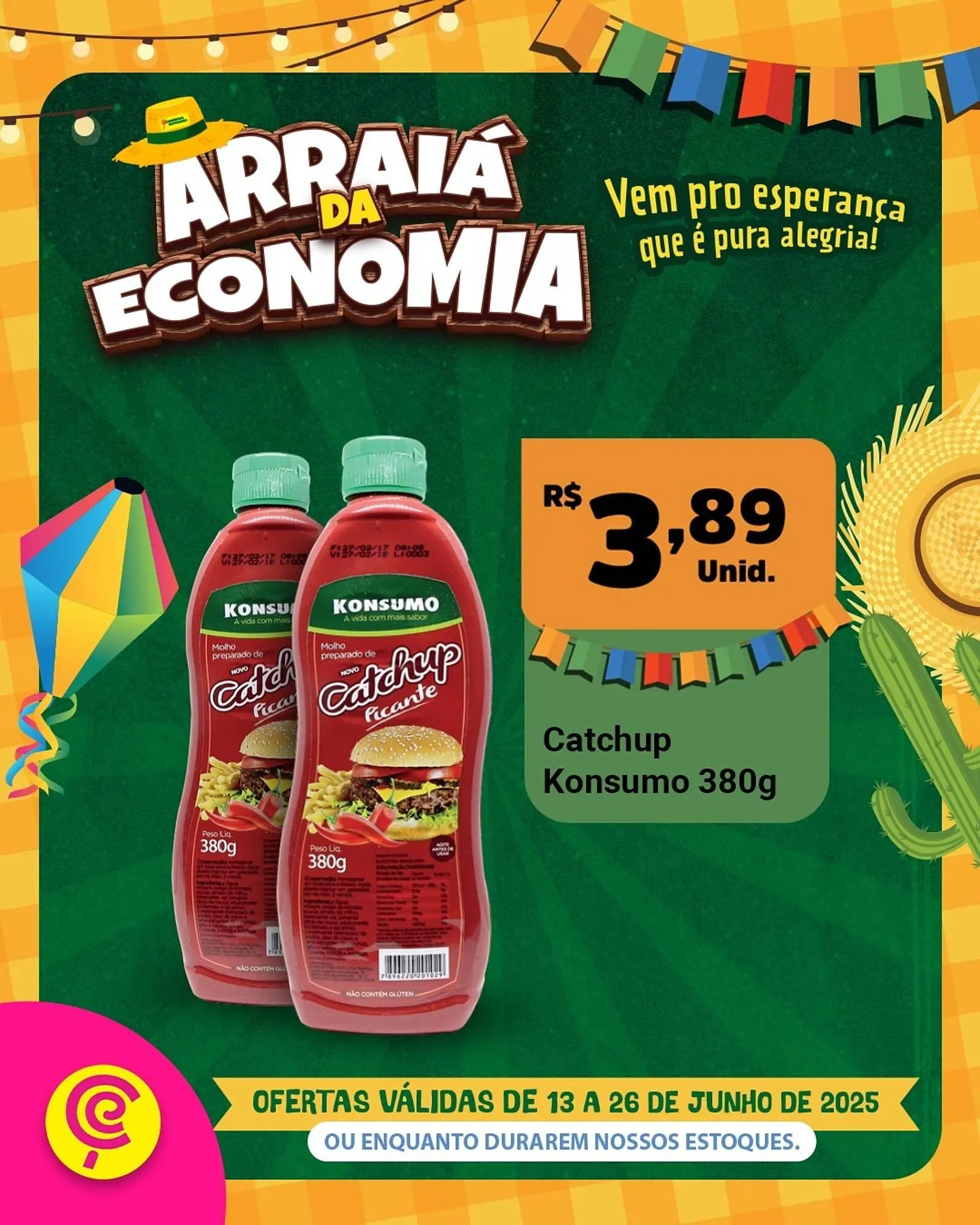 Encarte de Catálogo Comercial Esperança 18 de junho até 26 de junho 2025 - Pagina 4