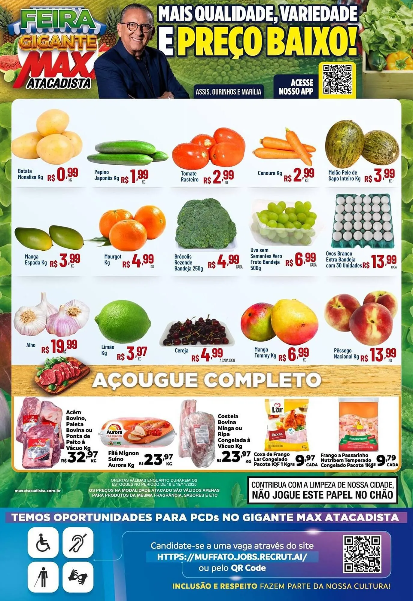 Encarte de Encarte Max Atacadista 18 de novembro até 19 de novembro 2025 - Pagina 1