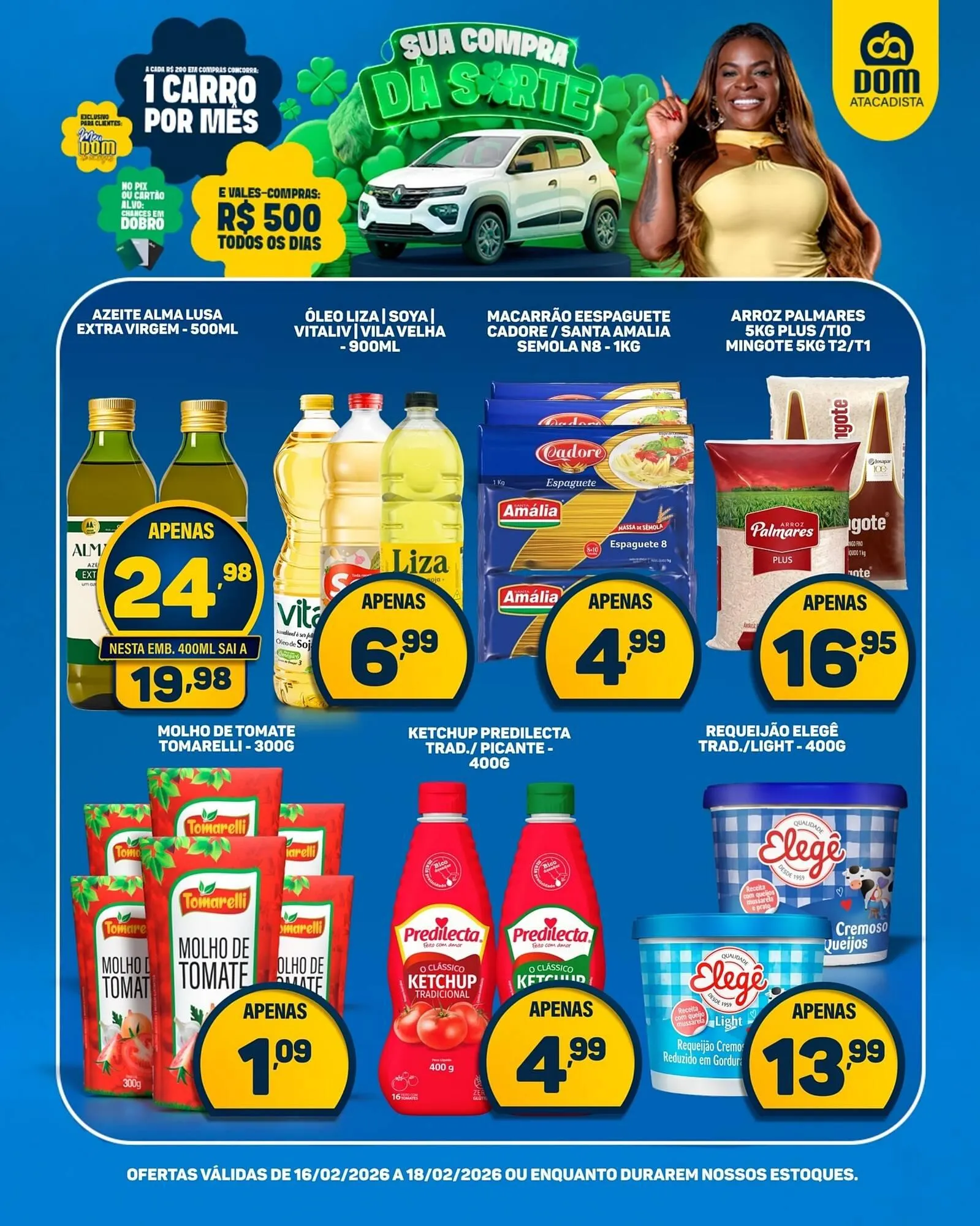 Encarte de Encarte Dom Atacadista 16 de fevereiro até 18 de fevereiro 2026 - Pagina 3