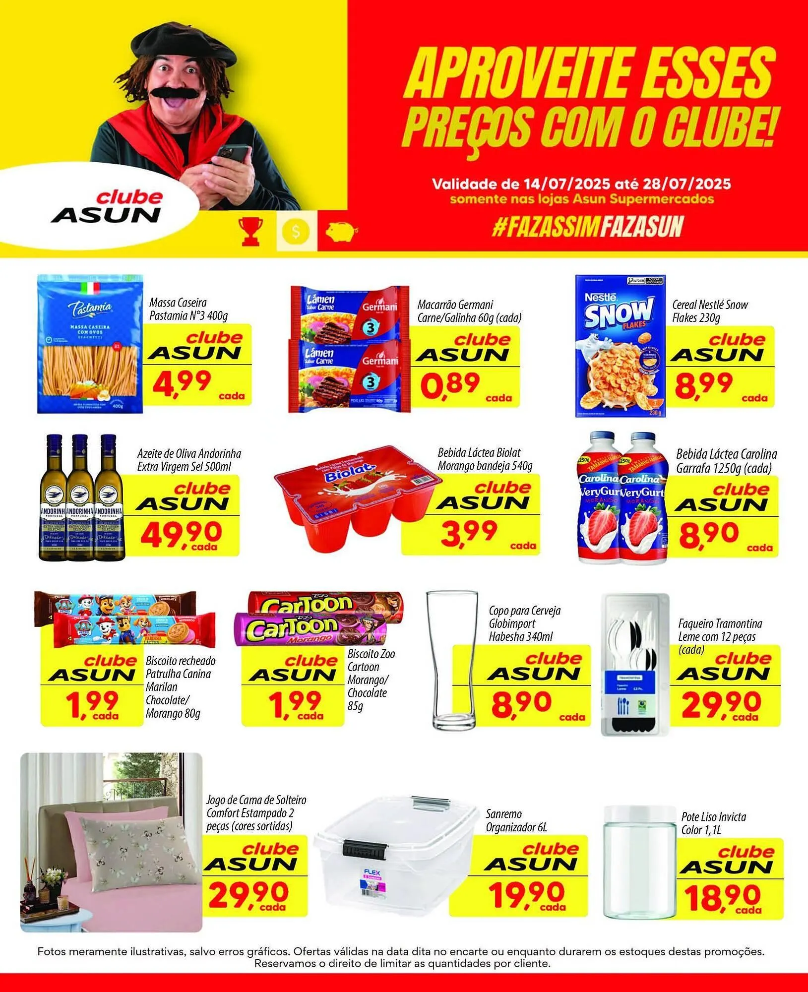 Encarte de Catálogo Asun 14 de julho até 28 de julho 2025 - Pagina 1