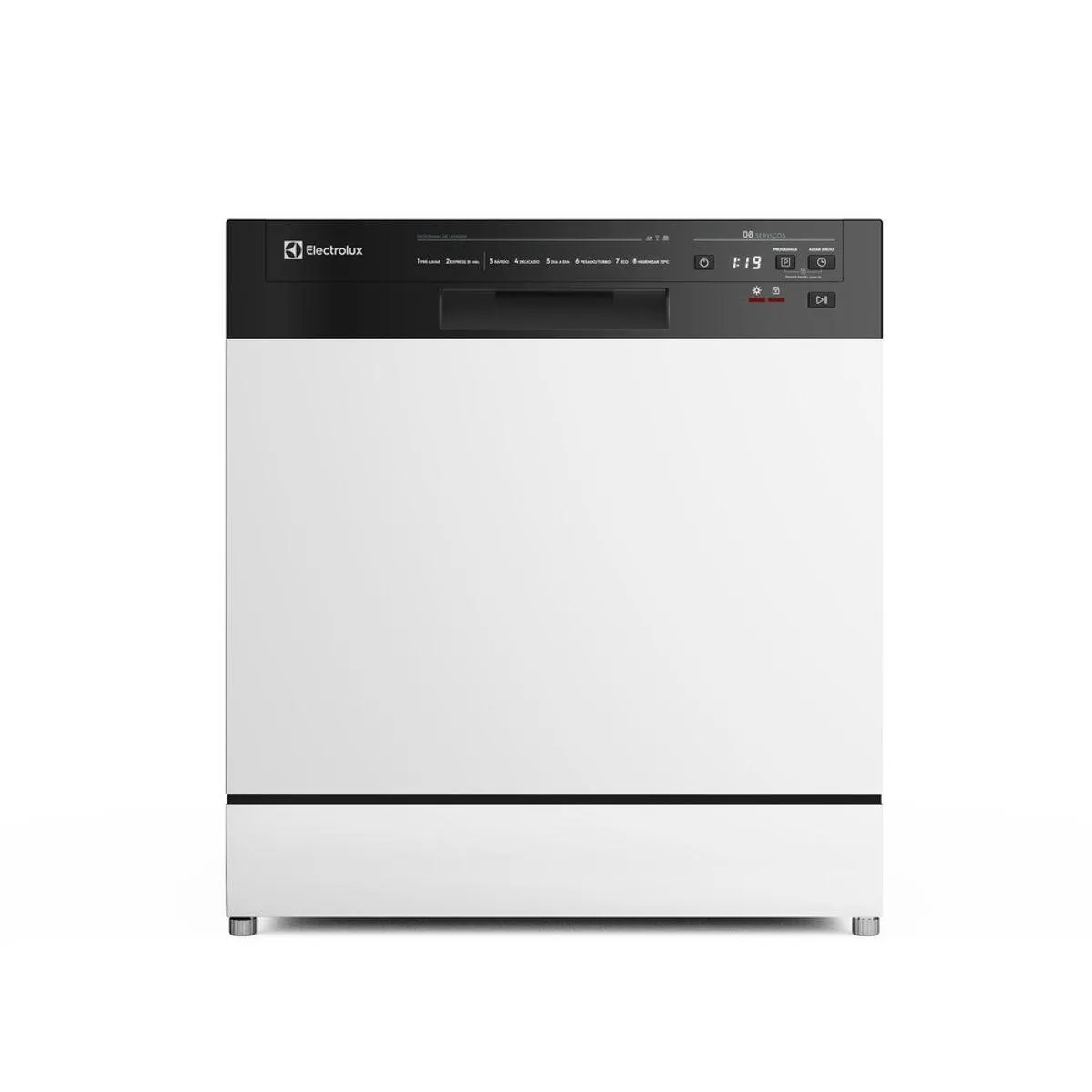 Lava-Louça Electrolux 8 Serviços Branca com Programa Lava & Seca 50 min (LB08E)