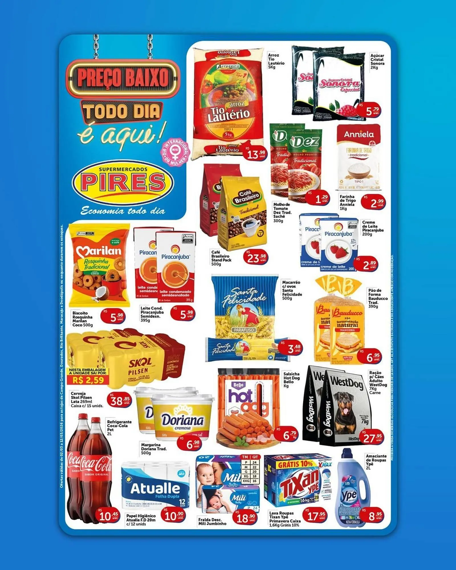 Encarte de Tabloide Pires 2 de março até 12 de março 2026 - Pagina 1