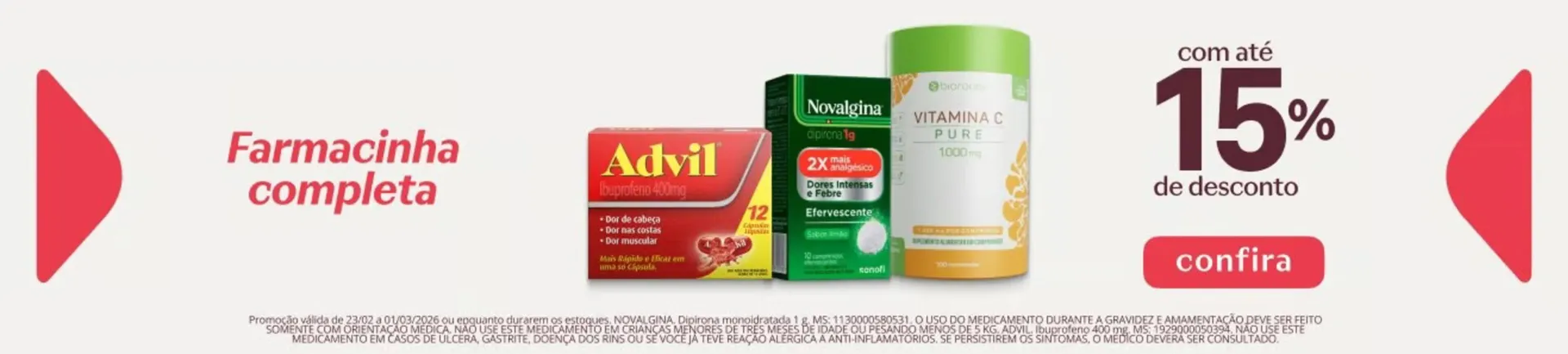 Encarte de Encarte Drogasil 26 de fevereiro até 1 de março 2026 - Pagina 7