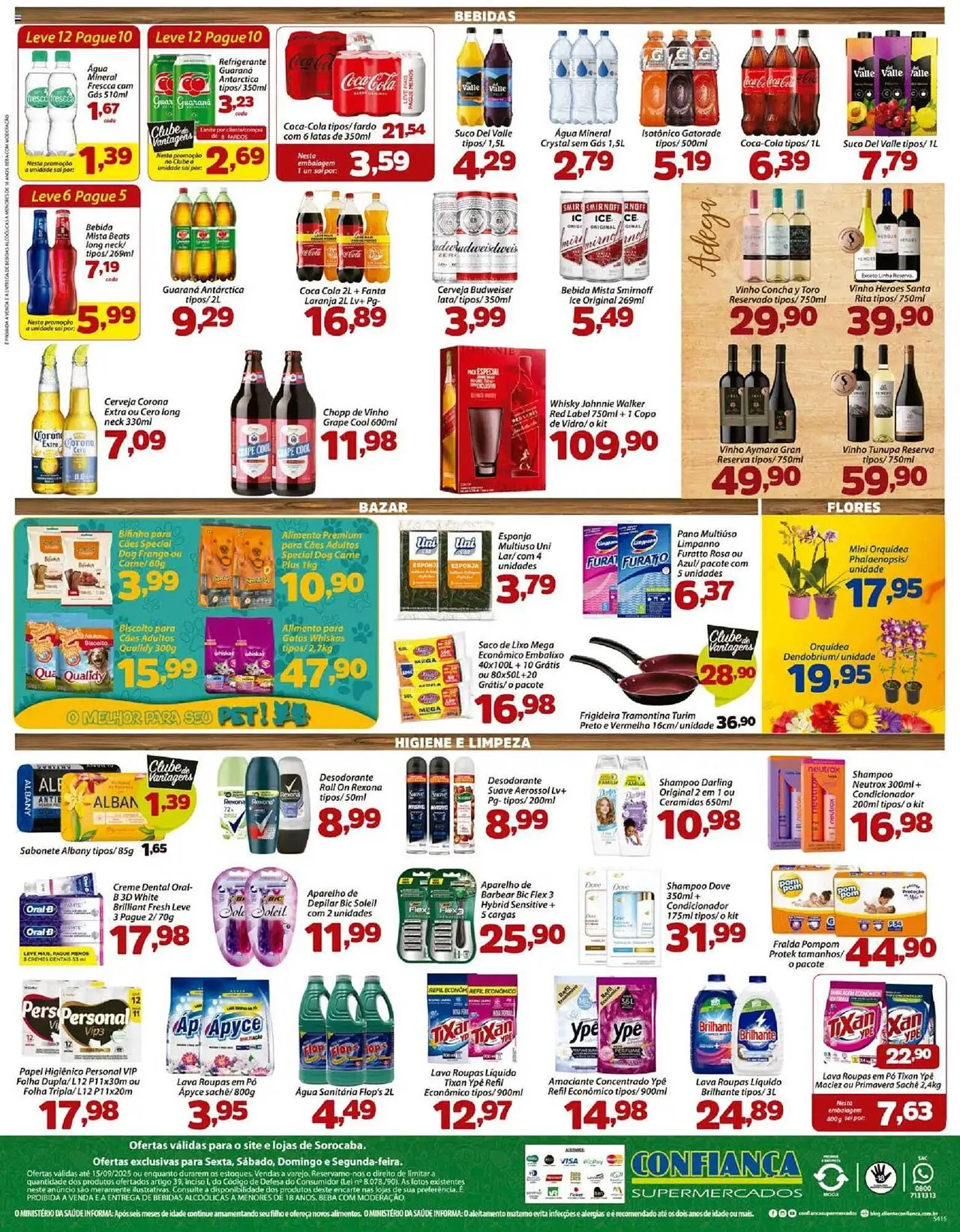 Encarte de Catálogo Confiança Supermercados 12 de setembro até 15 de setembro 2025 - Pagina 4