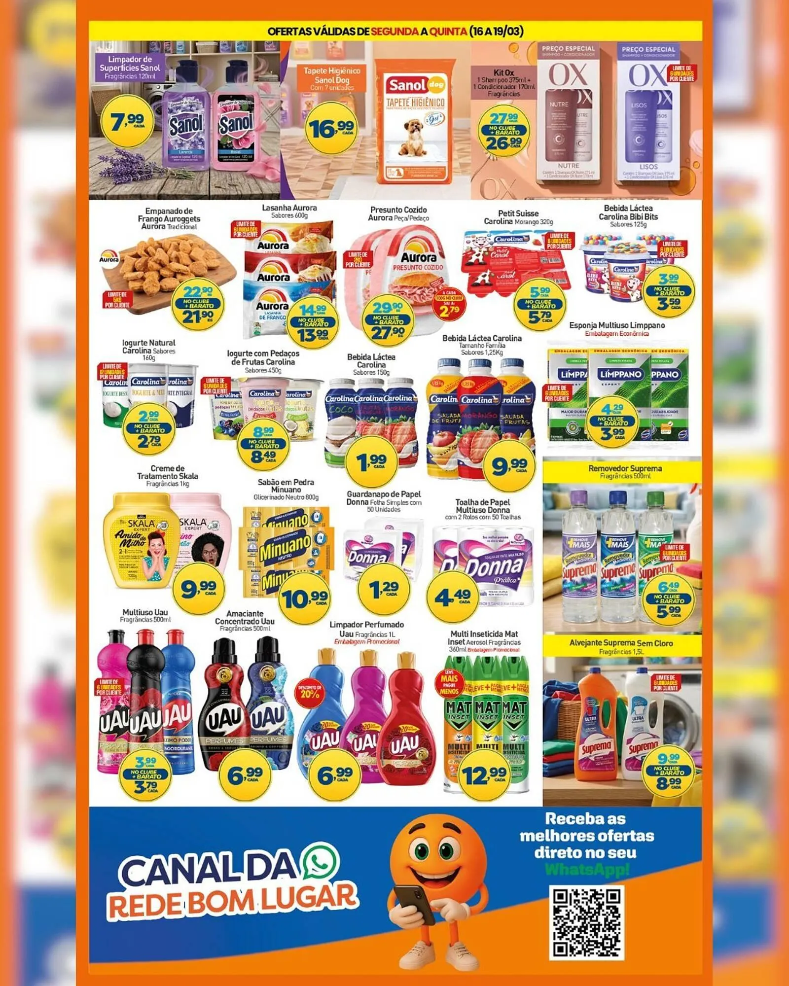 Encarte de Folheto Rede Bom Lugar 16 de março até 19 de março 2026 - Pagina 4