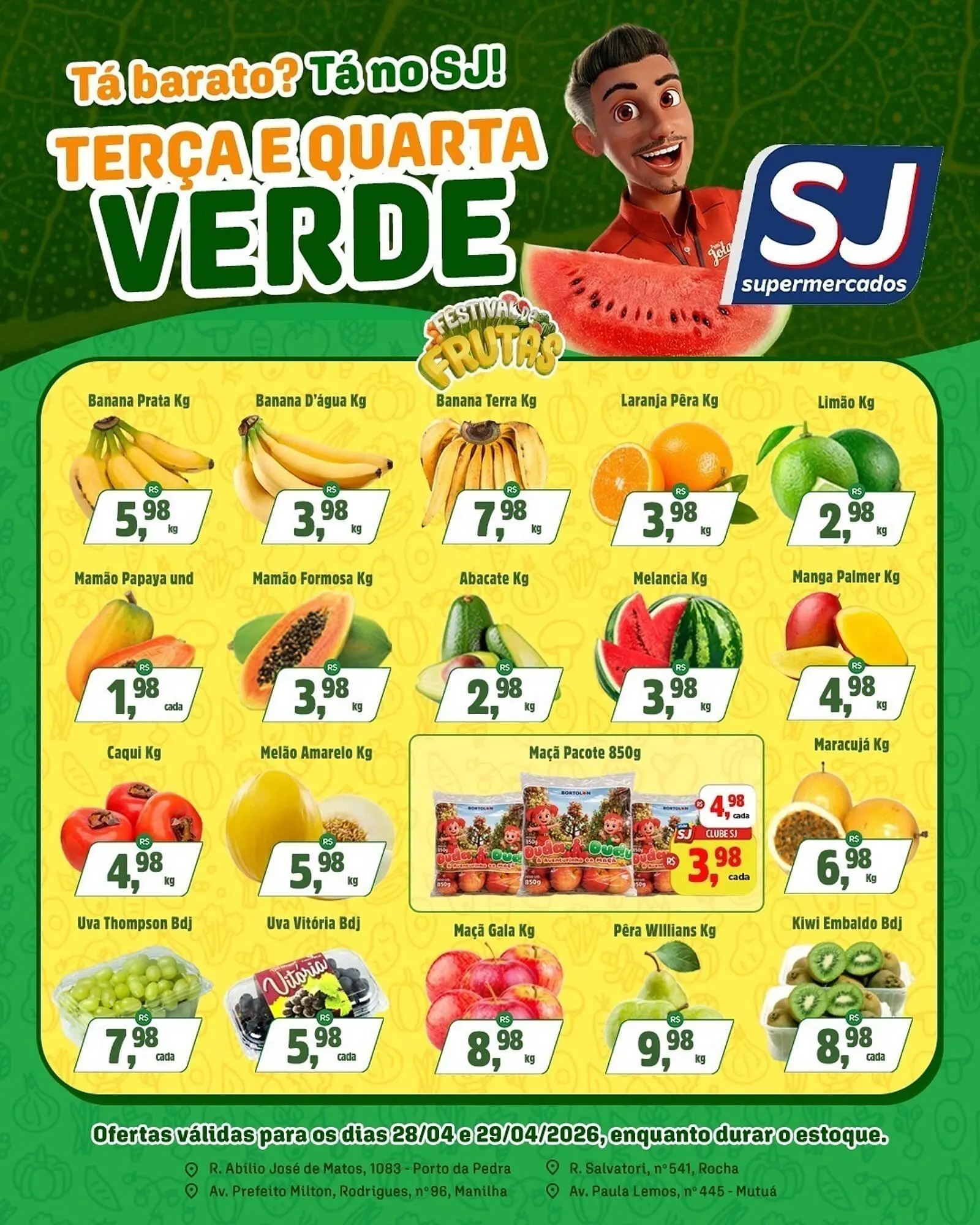 Encarte de Encarte Sj Supermercados 28 de abril até 29 de abril 2026 - Pagina 3
