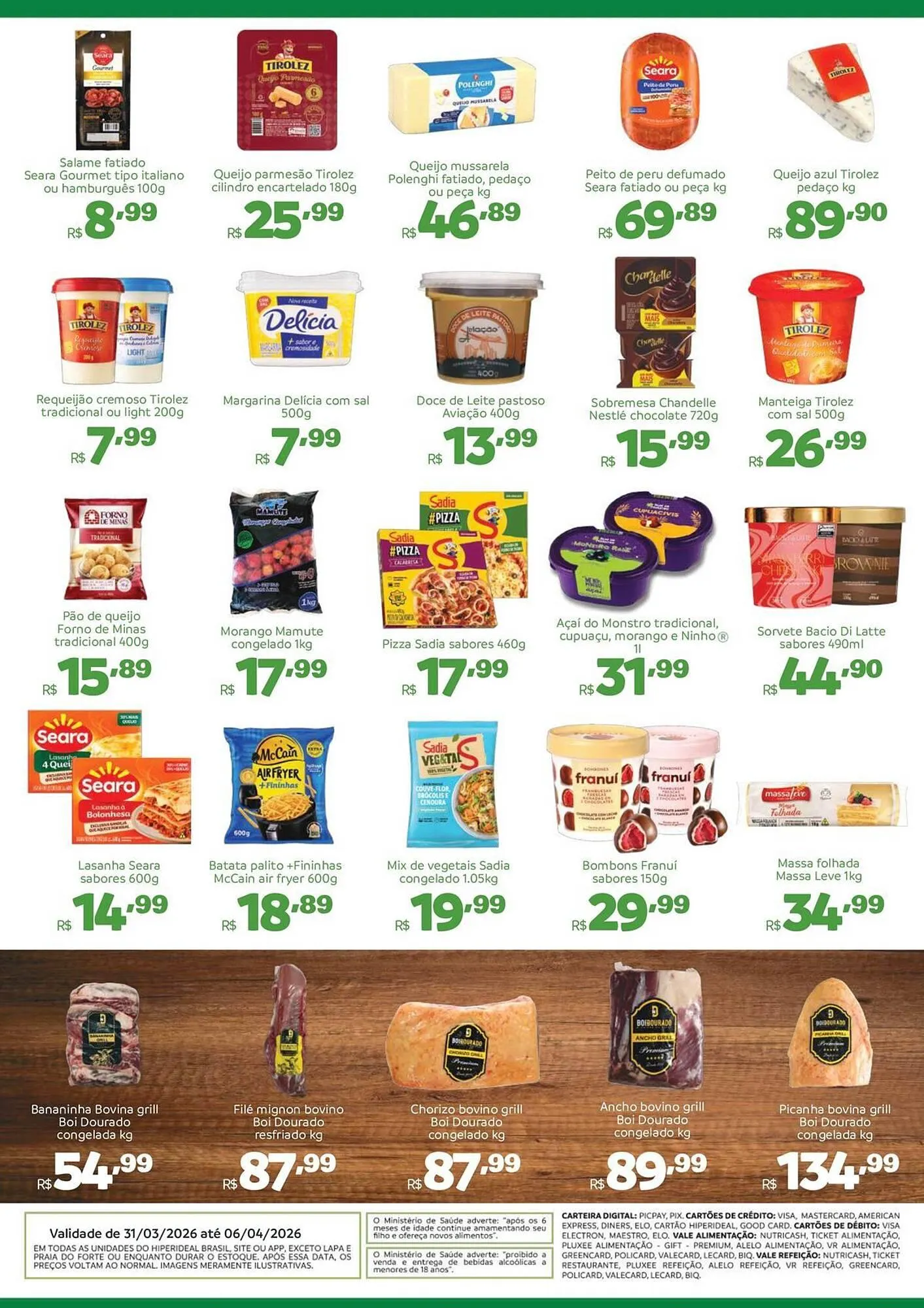 Encarte de Catálogo Hiperideal Supermercados 31 de março até 6 de abril 2026 - Pagina 6