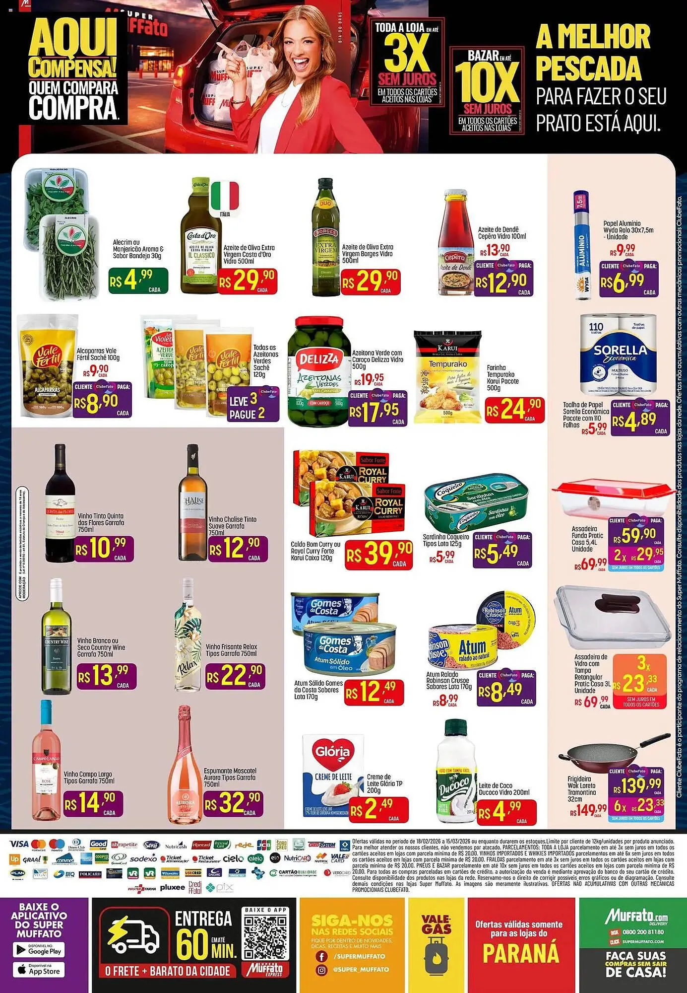 Encarte de Encarte Muffato 18 de fevereiro até 16 de março 2026 - Pagina 2