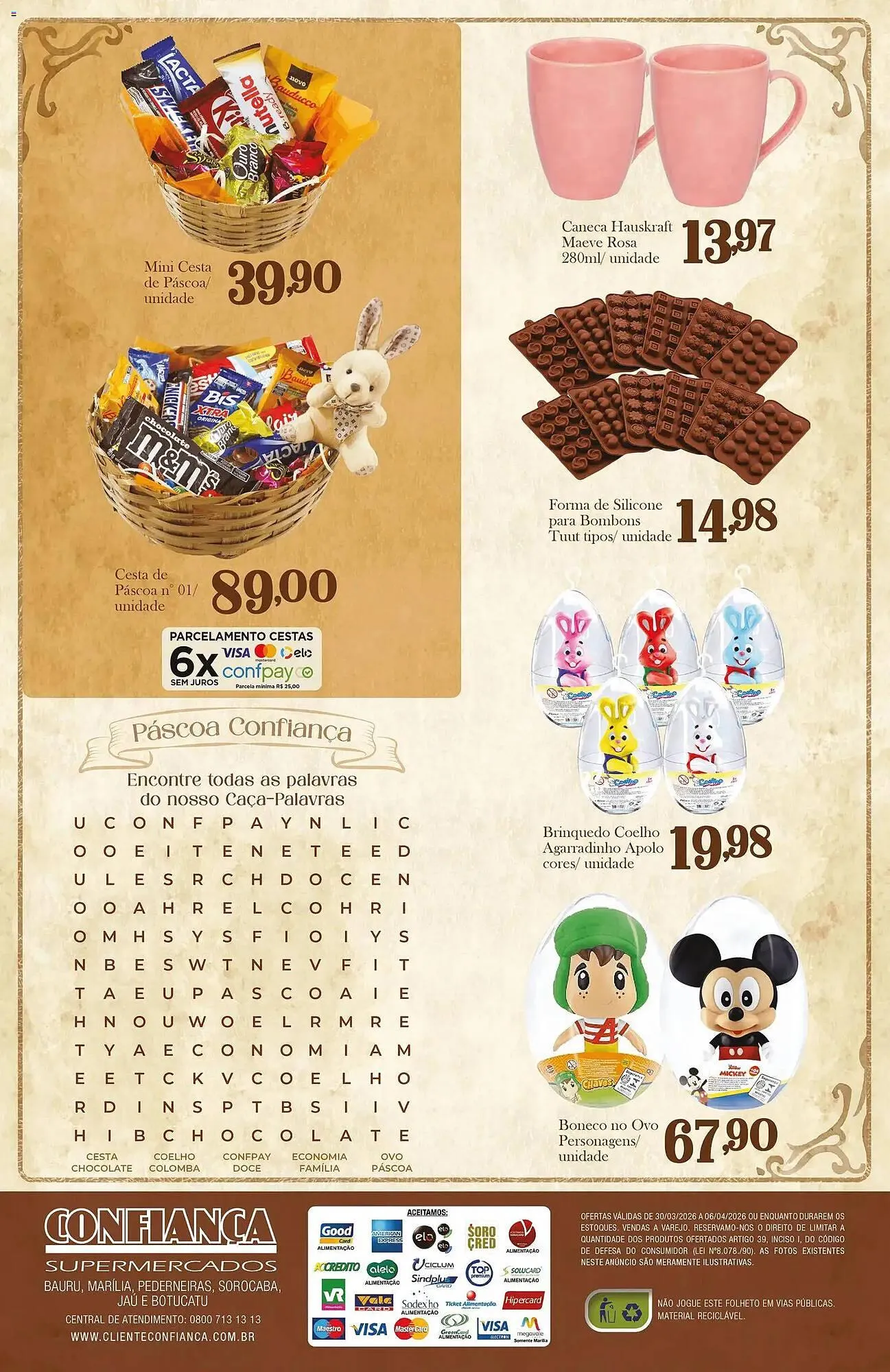 Encarte de Catálogo Confiança Supermercados 30 de março até 7 de abril 2026 - Pagina 4