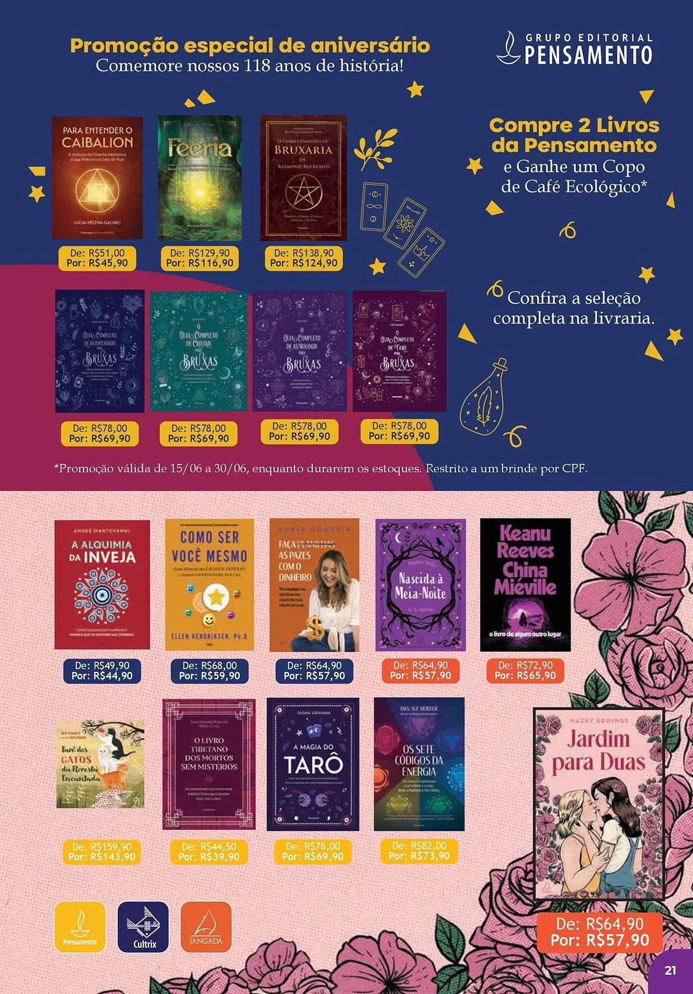 Encarte de Catálogo Livraria Leitura 27 de maio até 13 de julho 2025 - Pagina 21