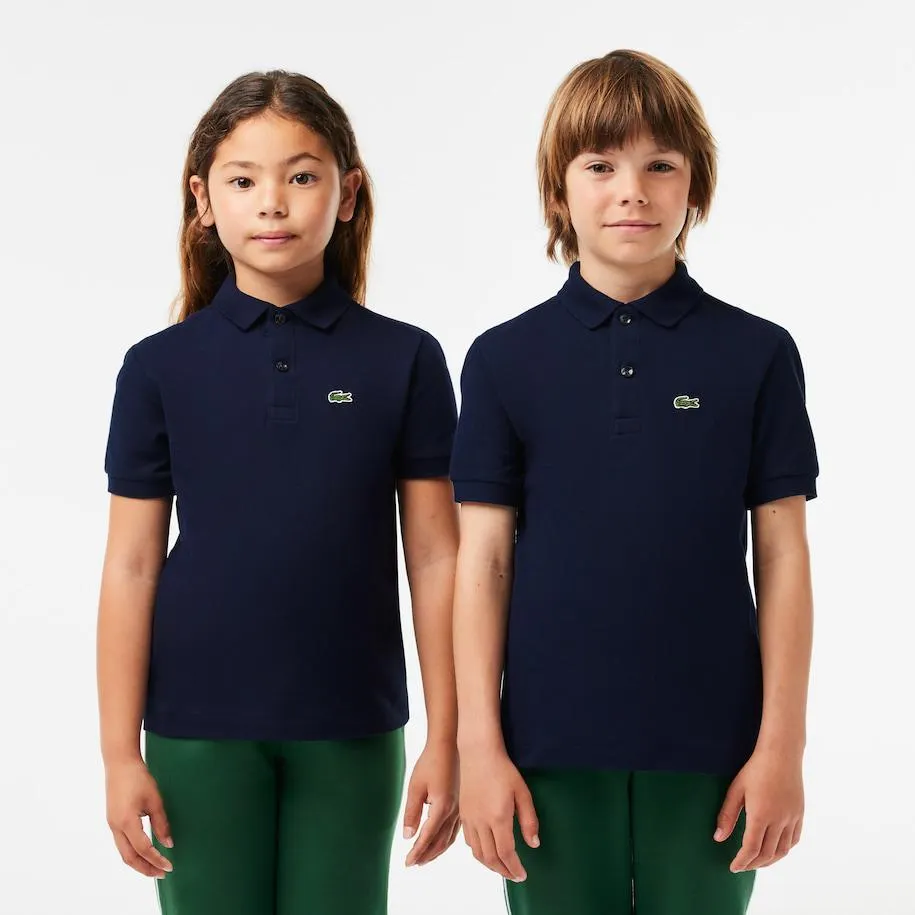 Camisa Polo Infantil Lacoste em Petit piquet