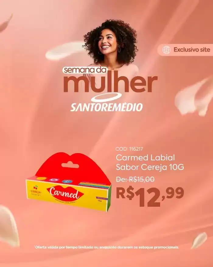 Encarte de Encarte Drogarias Santo Remedio 1 de março até 16 de março 2025 - Pagina 6