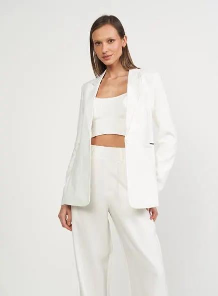 Blazer Alfaiataria Alongado