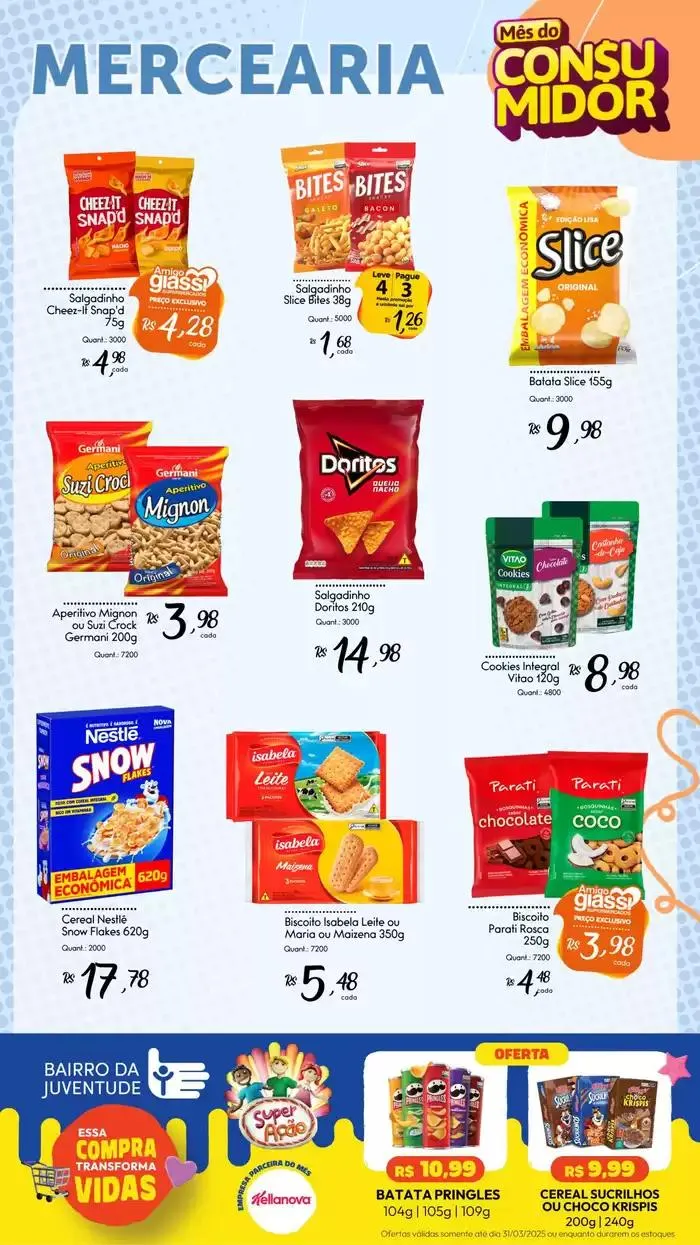 Encarte de Encarte Giassi 14 de março até 27 de março 2025 - Pagina 7