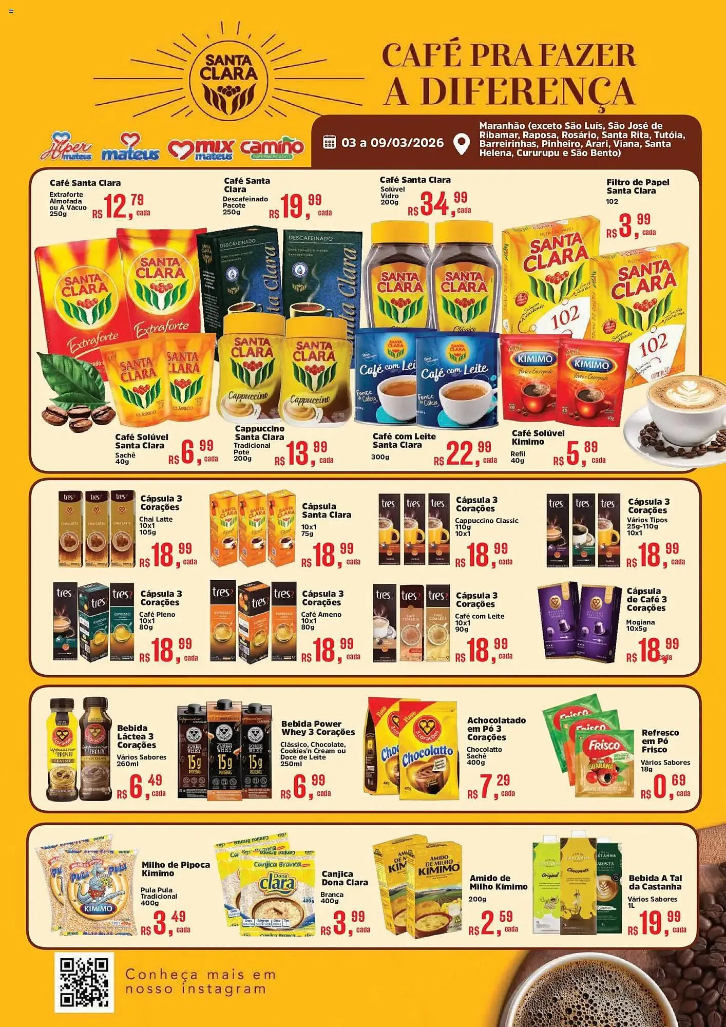 Encarte de Catálogo Supermercados Mateus 3 de março até 10 de março 2026 - Pagina 1