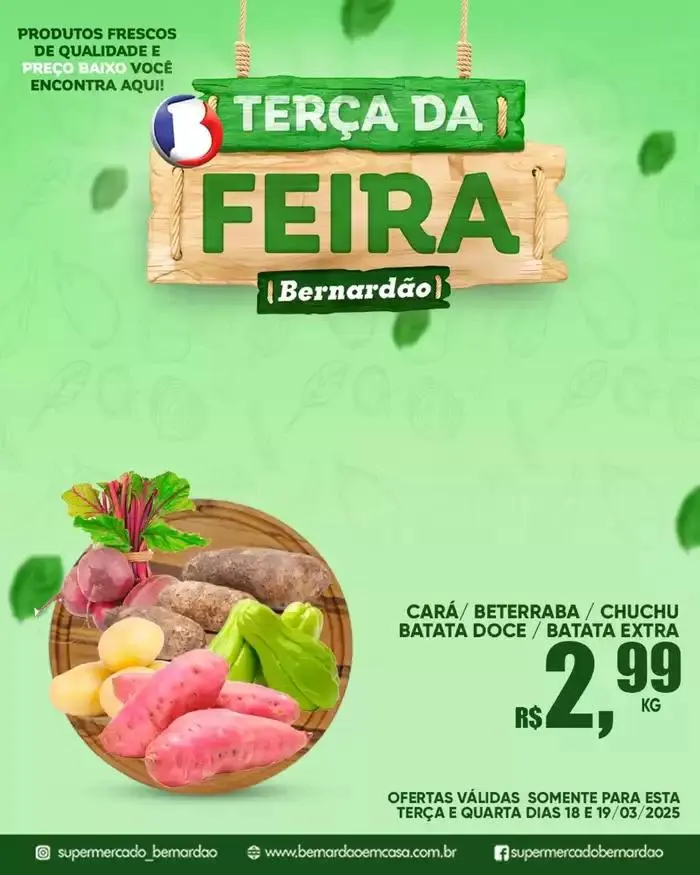 Encarte de Encarte Supermercado Bernardão 18 de março até 19 de março 2025 - Pagina 4