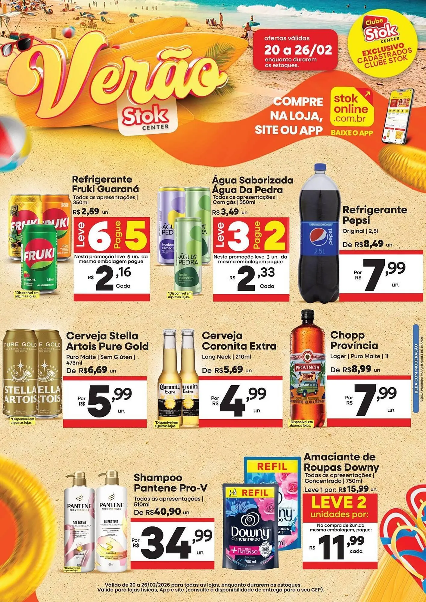Encarte de Encarte Stok Center 20 de fevereiro até 26 de fevereiro 2026 - Pagina 1
