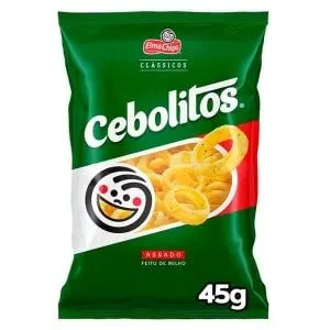 Salgadinho Cebola Elma Chips Cebolitos 45G