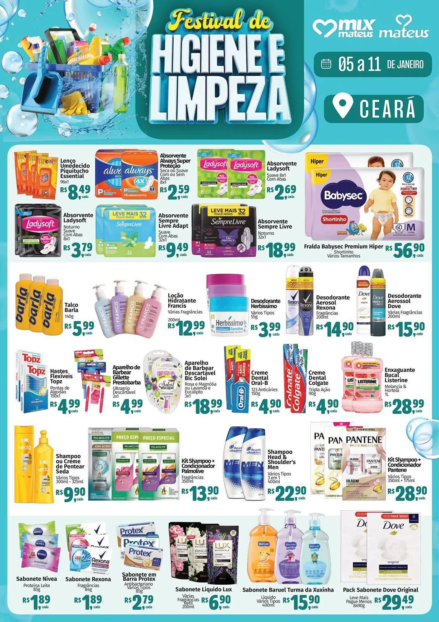 Encarte de Catálogo Supermercados Mateus 5 de janeiro até 11 de janeiro 2026 - Pagina 1