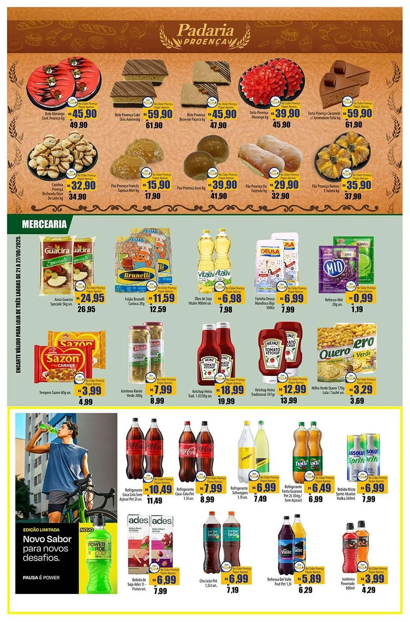 Encarte de Catálogo Proença Supermercados 21 de agosto até 27 de agosto 2025 - Pagina 3
