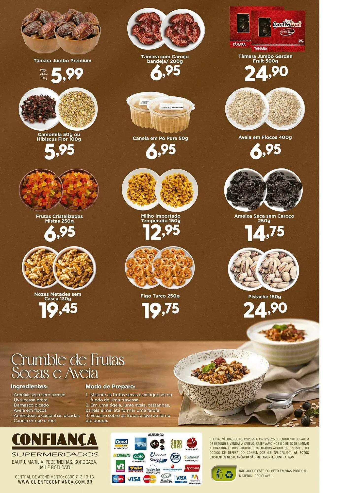 Encarte de Catálogo Confiança Supermercados 10 de dezembro até 18 de dezembro 2025 - Pagina 20